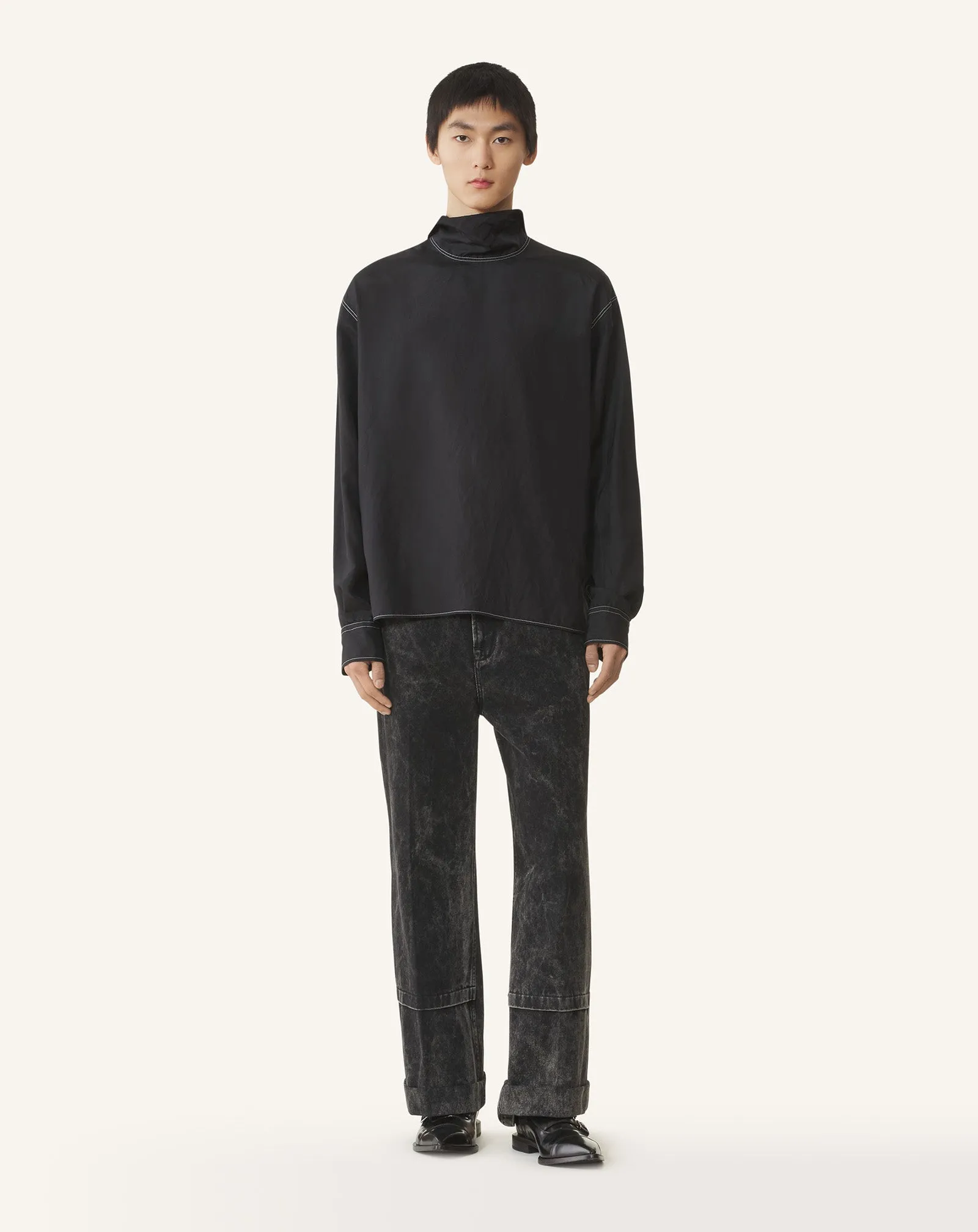 SILK HIGH NECK TOP sold by Lanvin product image thumbnail 2