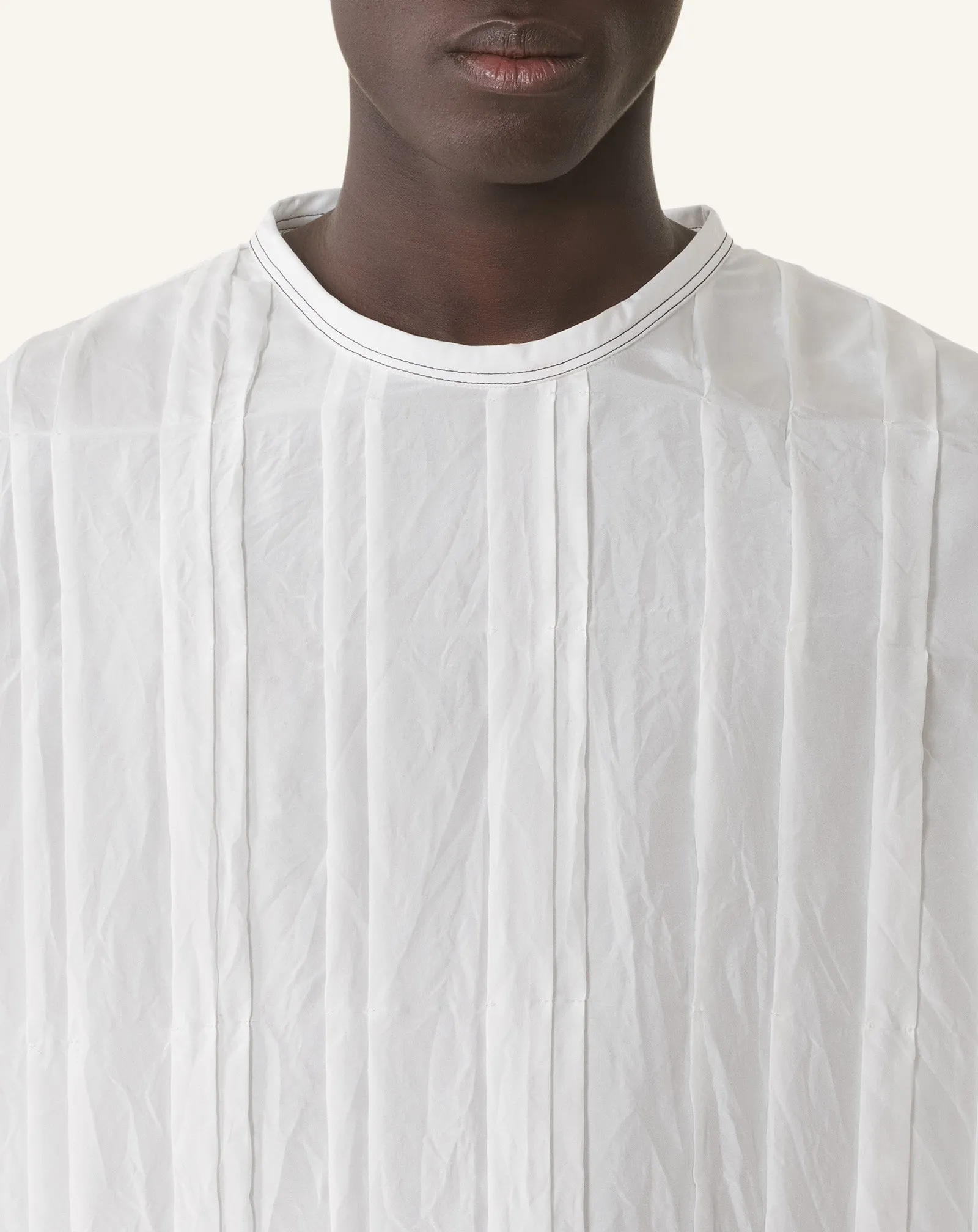 PLEATED SILK TOP sold by Lanvin product image thumbnail 5