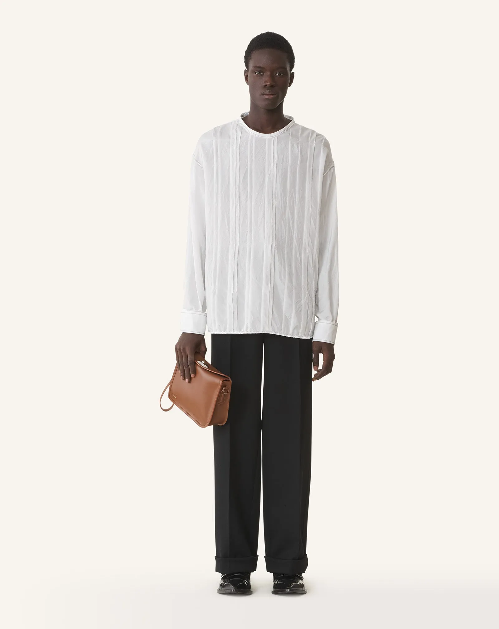 PLEATED SILK TOP sold by Lanvin product image thumbnail 2