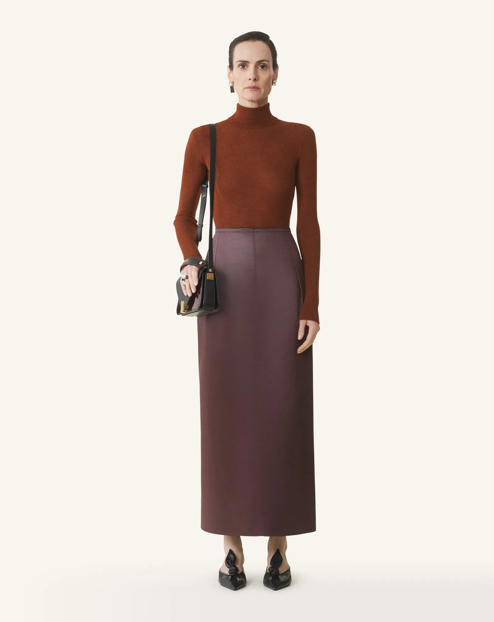 STRAIGHT SKIRT IN COTTON AND VISCOSE sold by Lanvin product image thumbnail 2