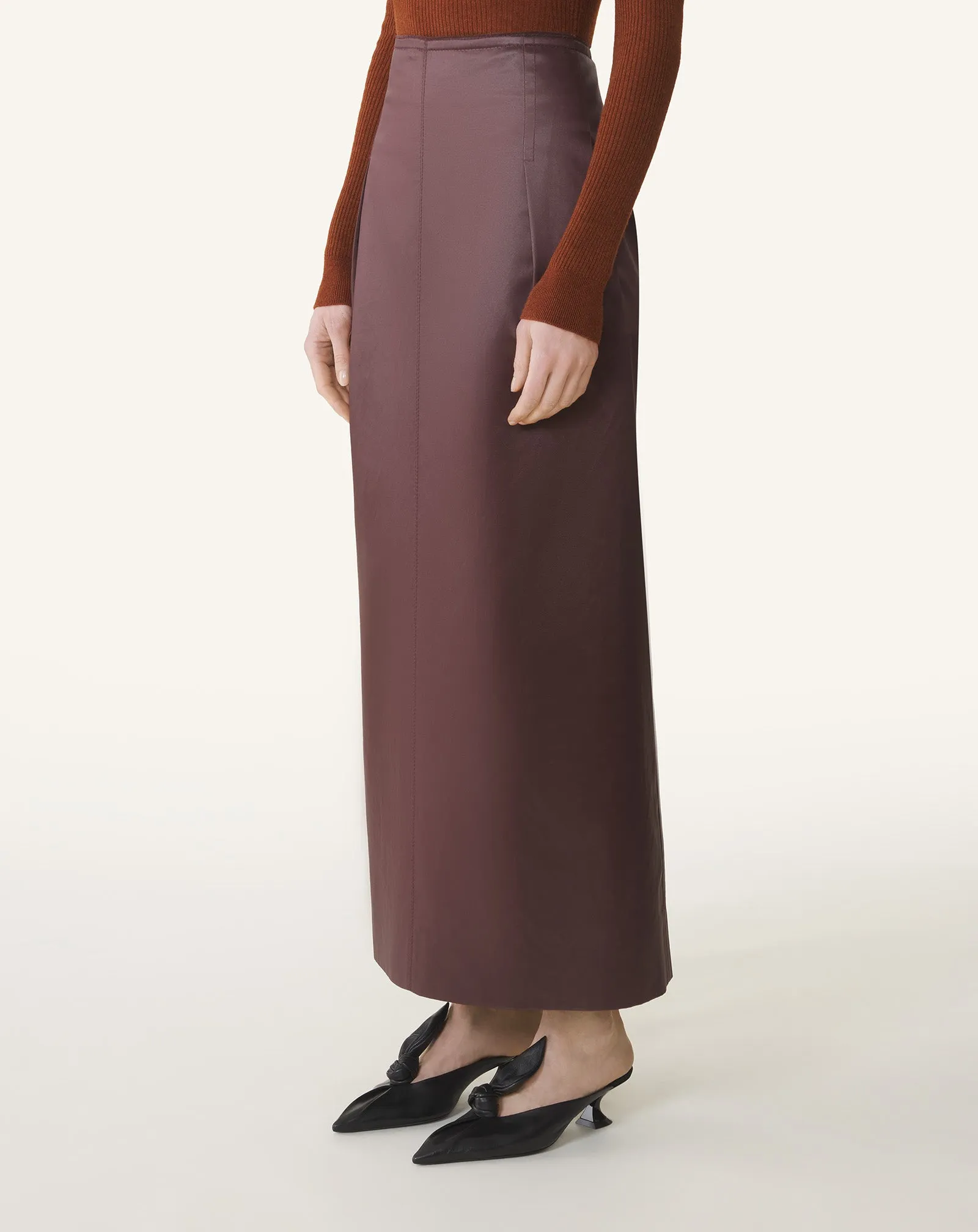 STRAIGHT SKIRT IN COTTON AND VISCOSE sold by Lanvin product image thumbnail 3