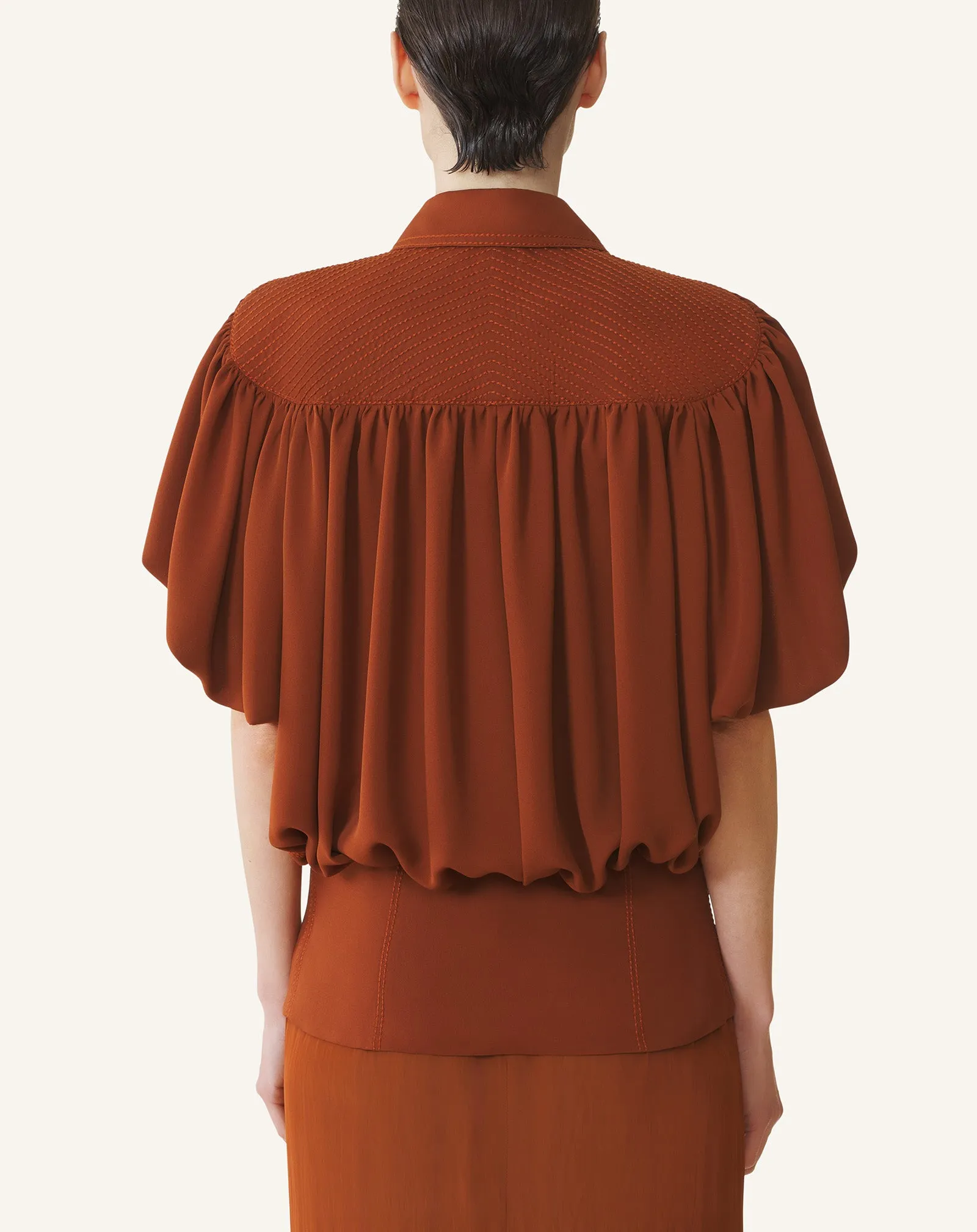 TOP IN SILK GEORGETTE sold by Lanvin product image thumbnail 4