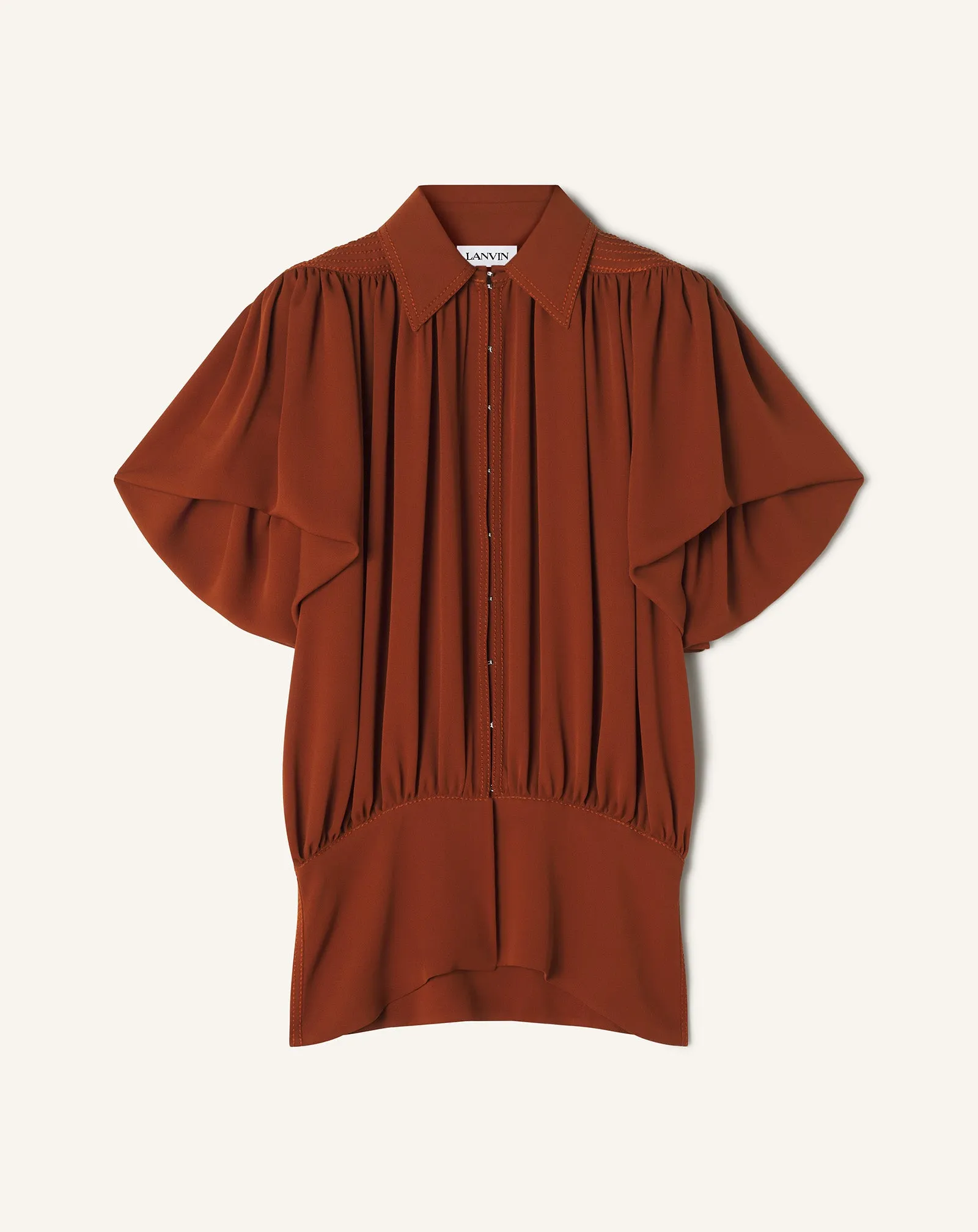 TOP IN SILK GEORGETTE sold by Lanvin