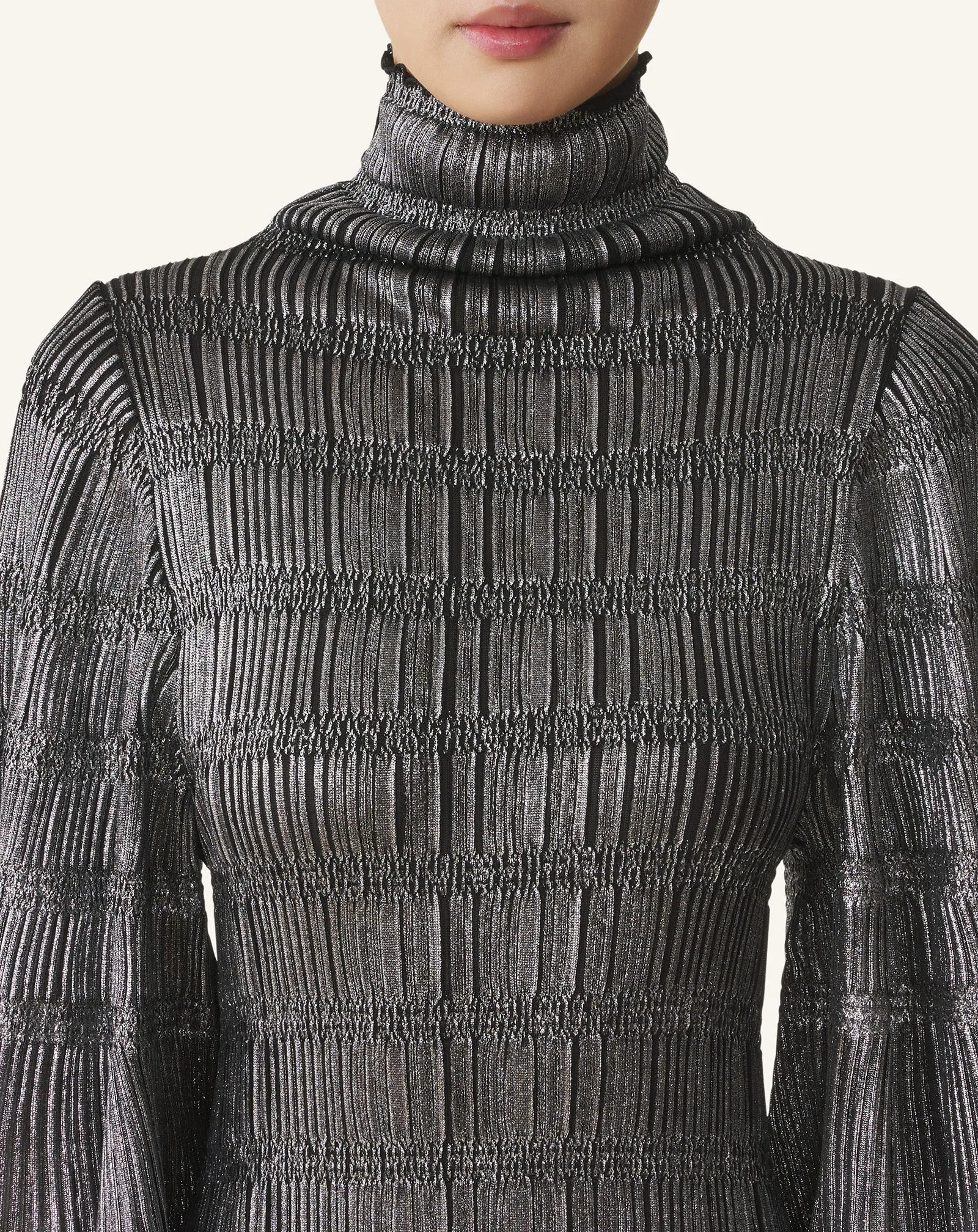 MIDI DRESS IN METALLIC VISCOSE sold by Lanvin product image thumbnail 5