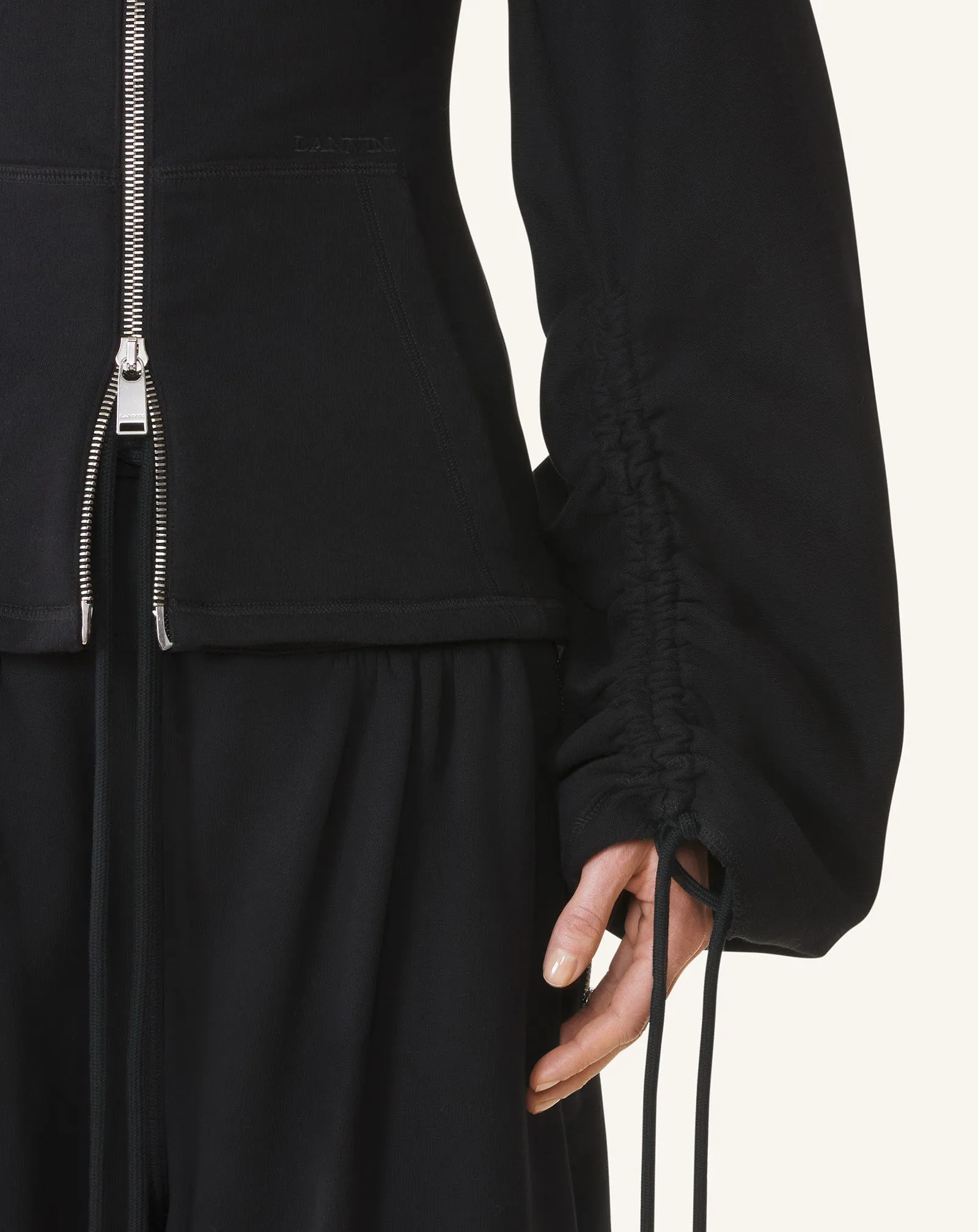 COTTON FLEECE ADN CASHMERE JACKET sold by Lanvin product image thumbnail 5