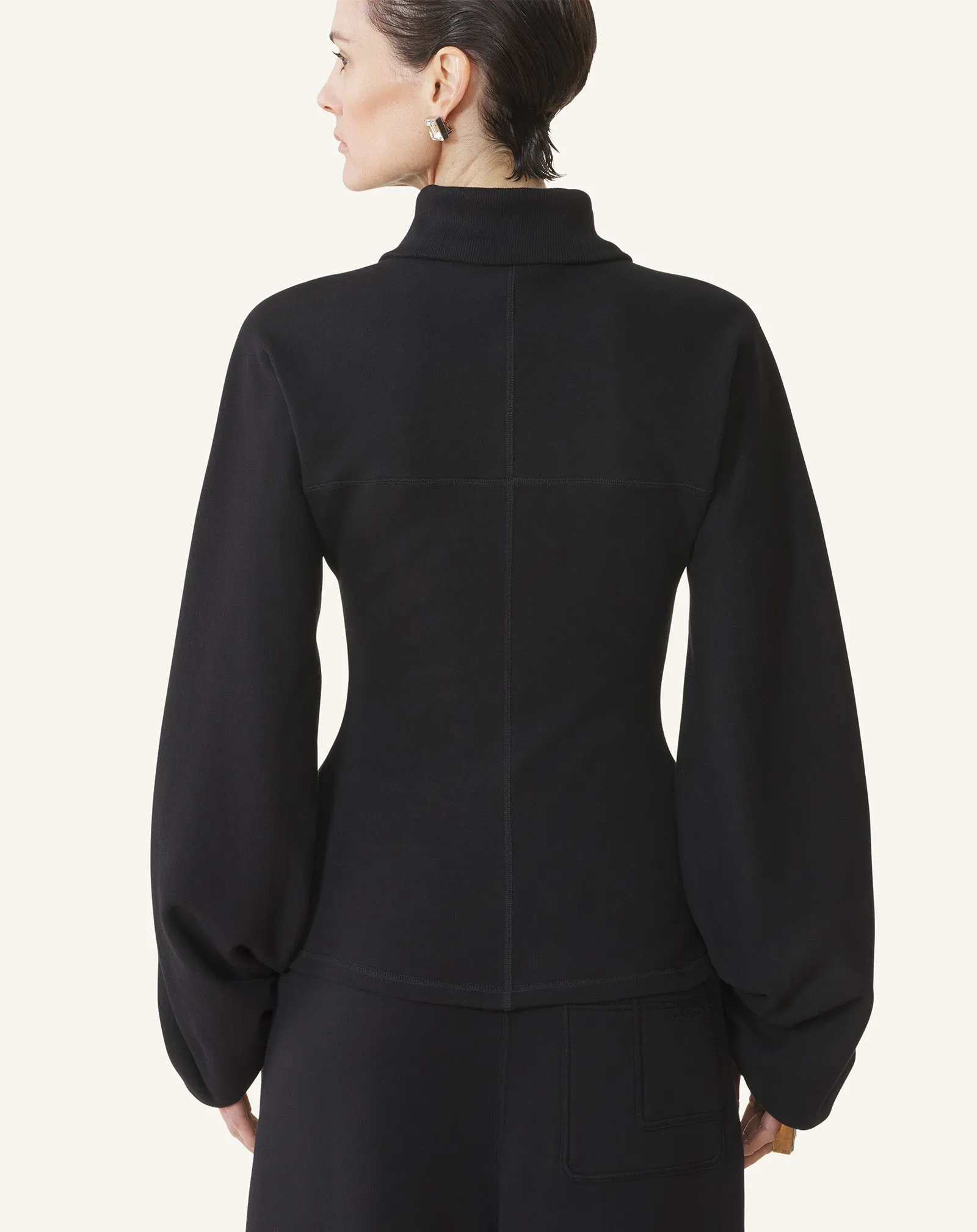 COTTON FLEECE ADN CASHMERE JACKET sold by Lanvin product image thumbnail 4