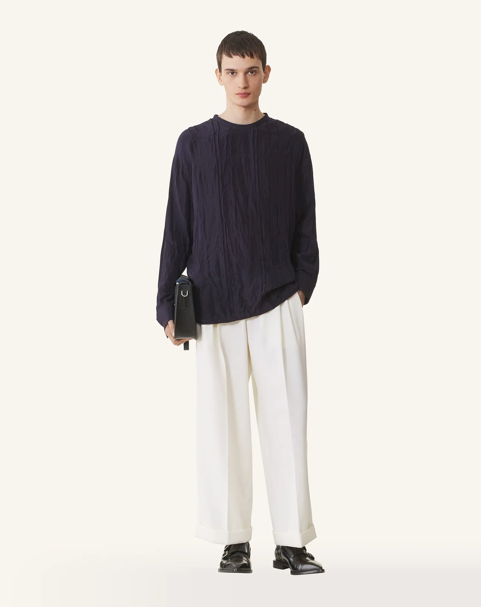 PLEATED SILK TOP sold by Lanvin product image thumbnail 2