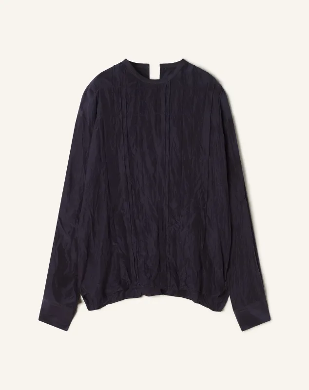 PLEATED SILK TOP sold by Lanvin