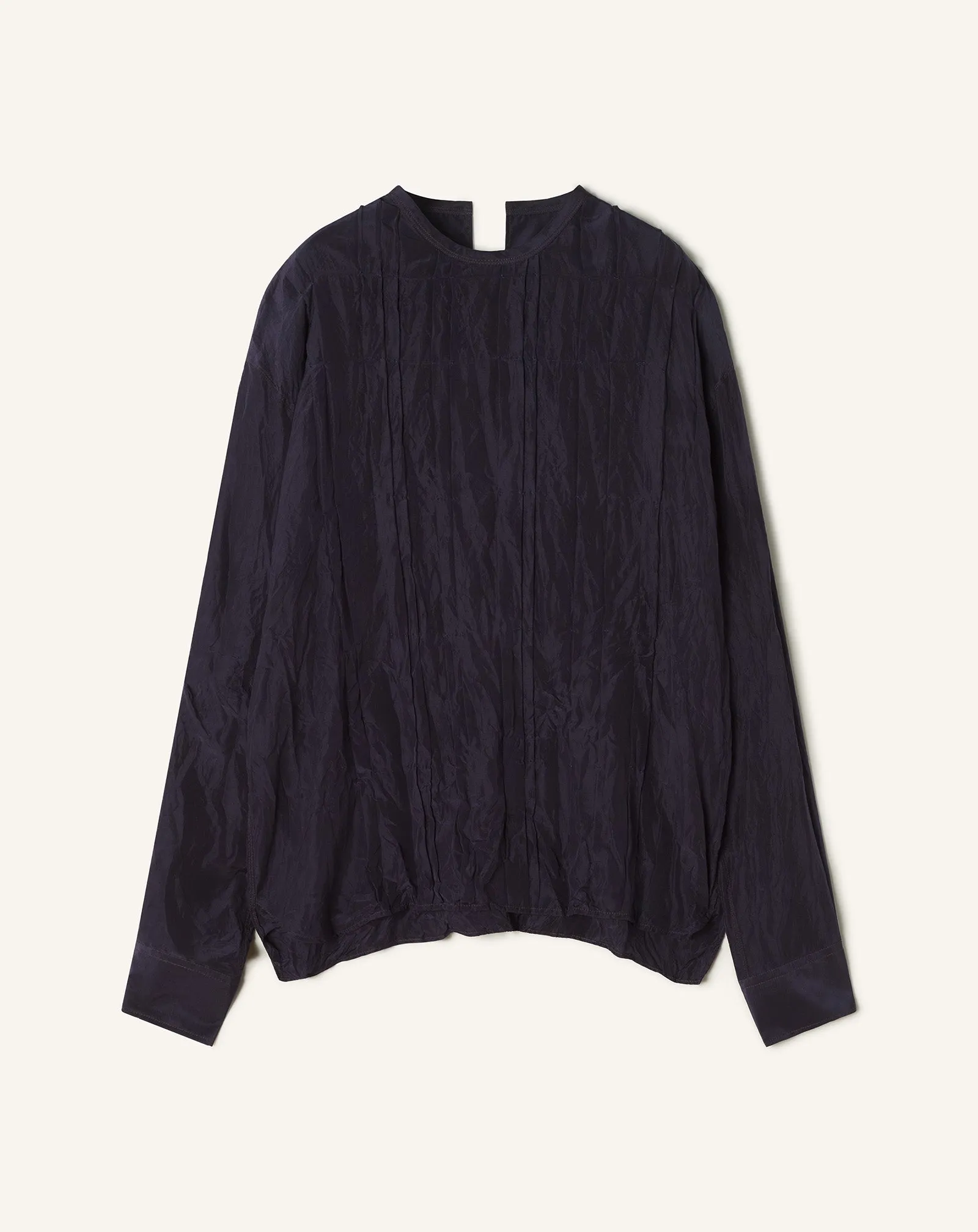 PLEATED SILK TOP sold by Lanvin
