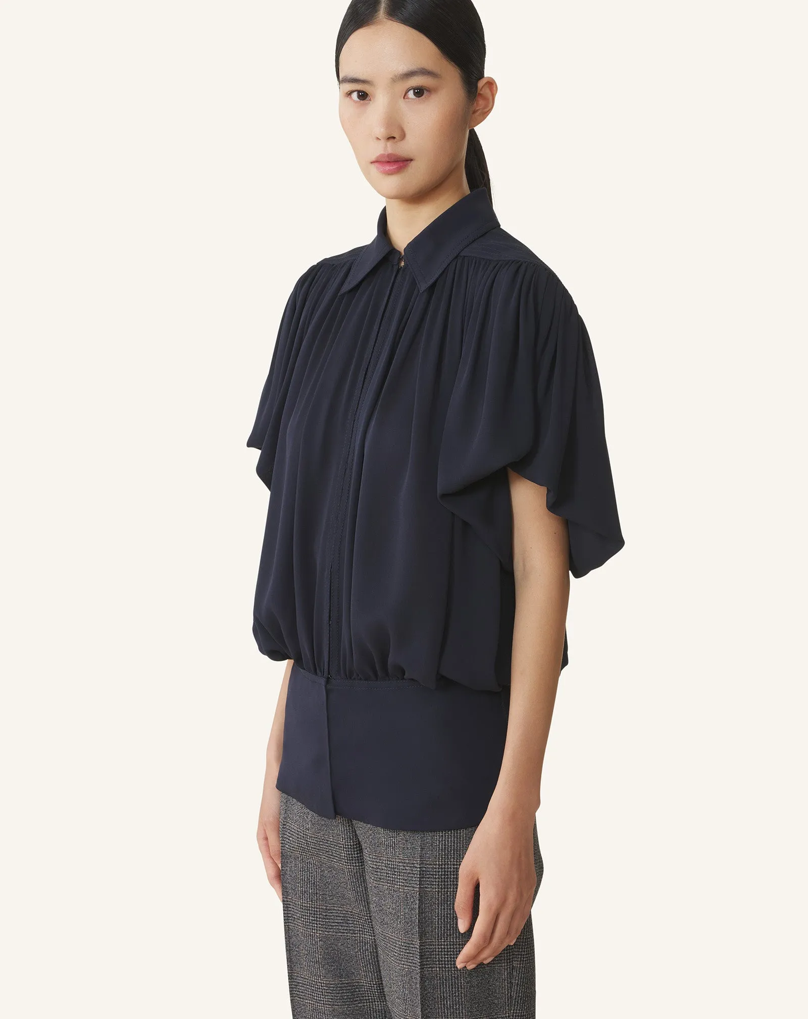 TOP IN SILK GEORGETTE sold by Lanvin product image thumbnail 3