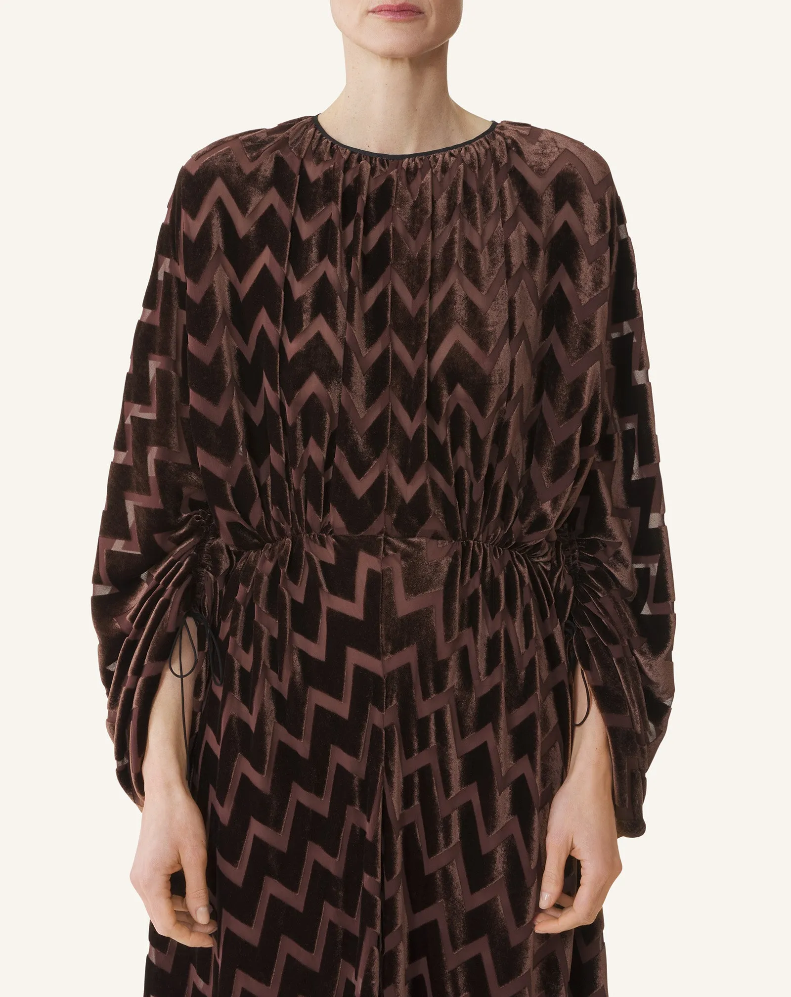 DEVORÉ VELVET DRESS sold by Lanvin product image thumbnail 5