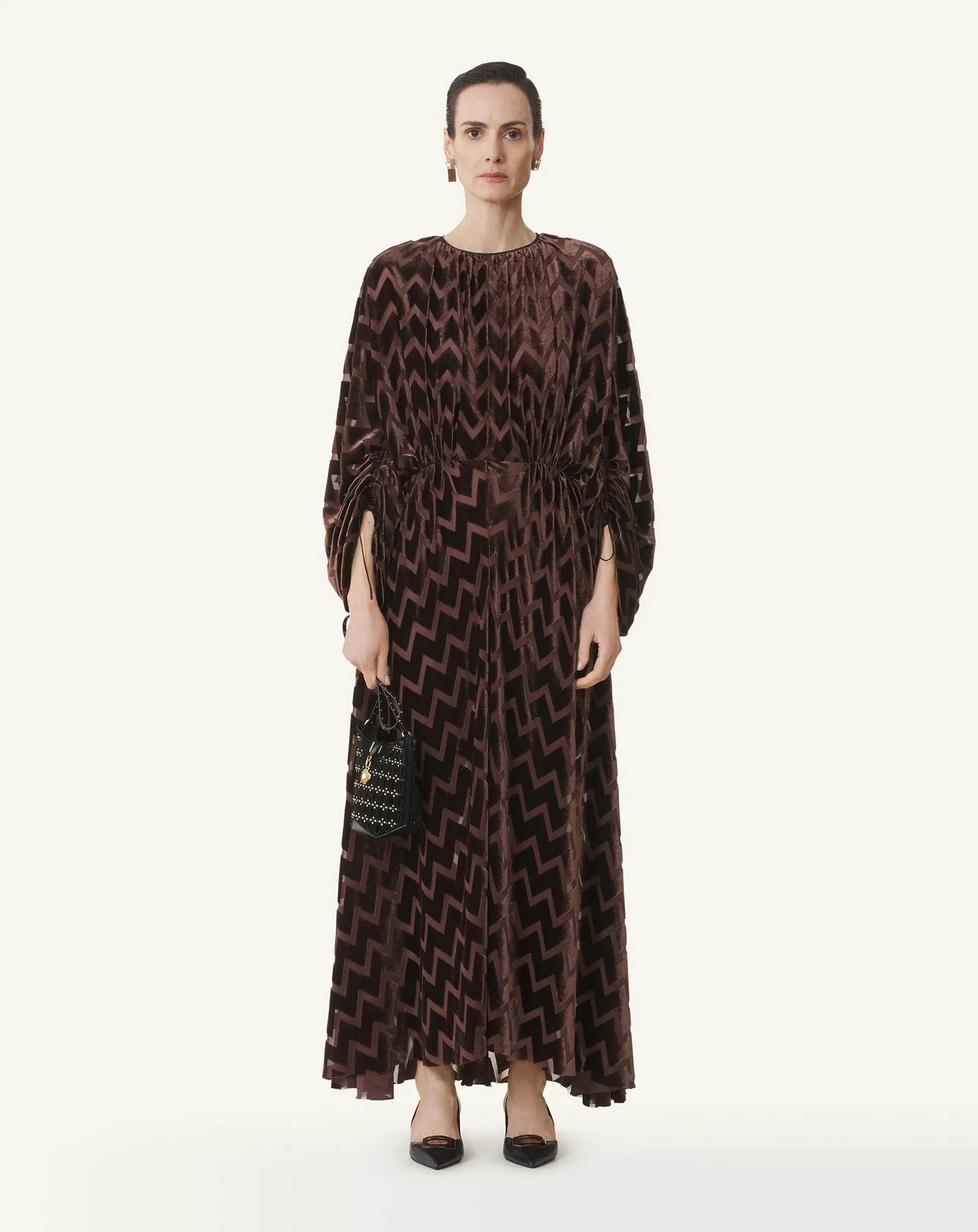 DEVORÉ VELVET DRESS sold by Lanvin product image thumbnail 2