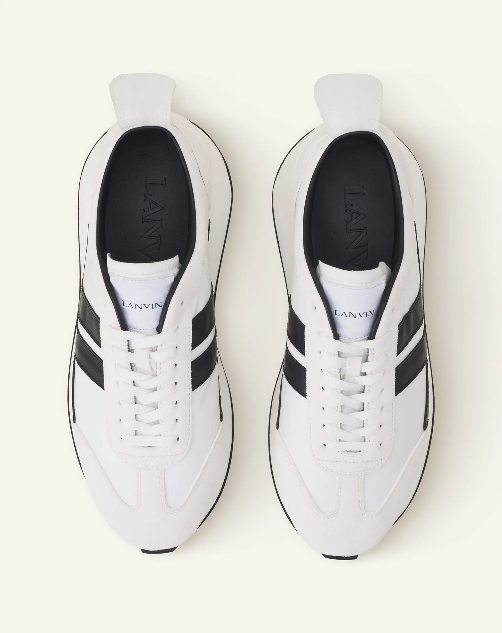 WHITE BUMPR NYLON SNEAKERS sold by Lanvin product image thumbnail 4