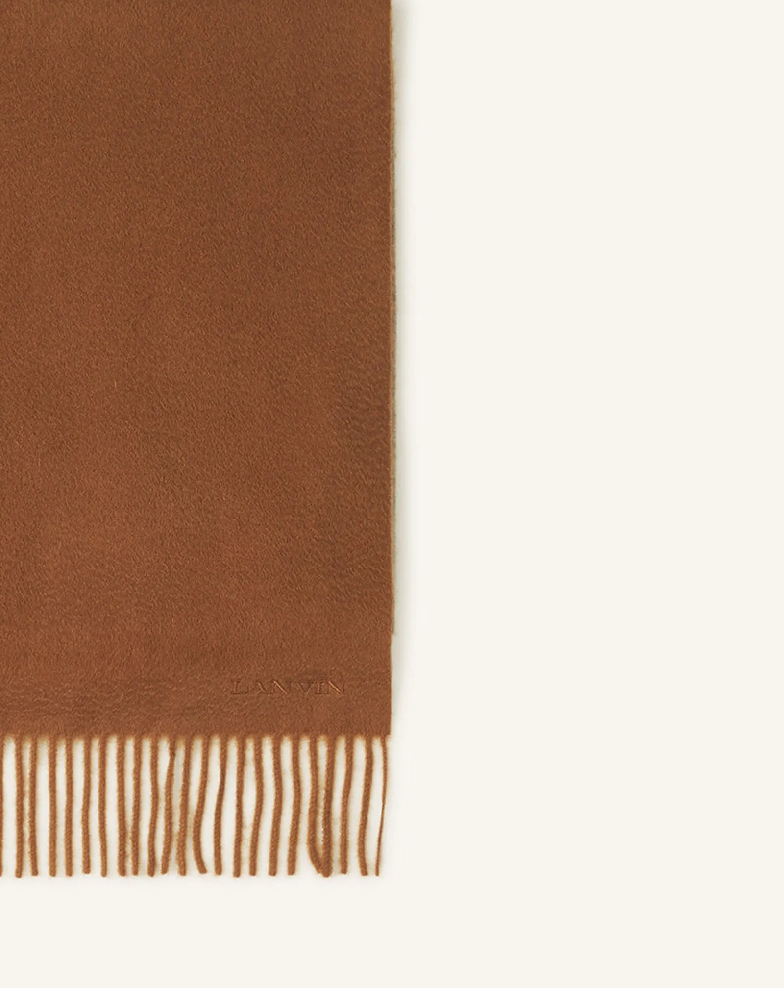TWO-TONE CASHMERE SCARF sold by Lanvin product image thumbnail 3