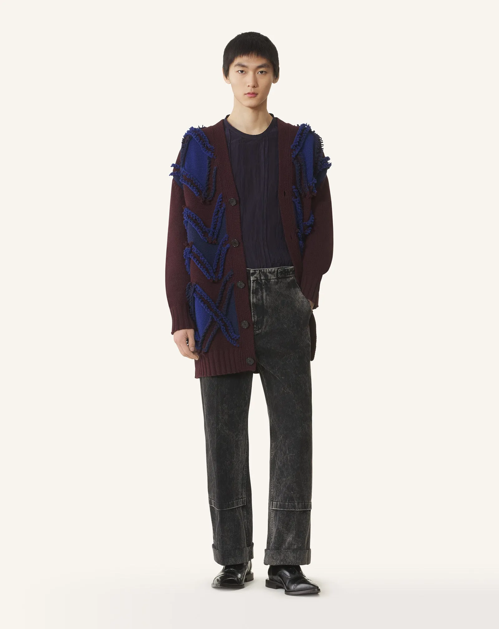 OVERSIZED CARDIGAN IN JACQUARD sold by Lanvin product image thumbnail 2