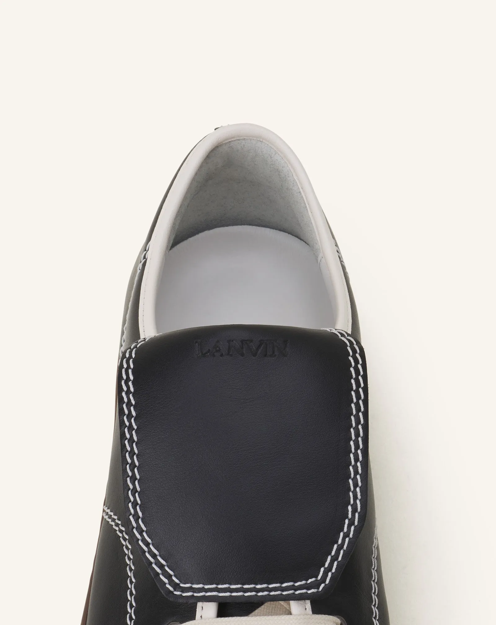 DBB1 SNEAKERS WITH LEATHER TONGUE sold by Lanvin product image thumbnail 5