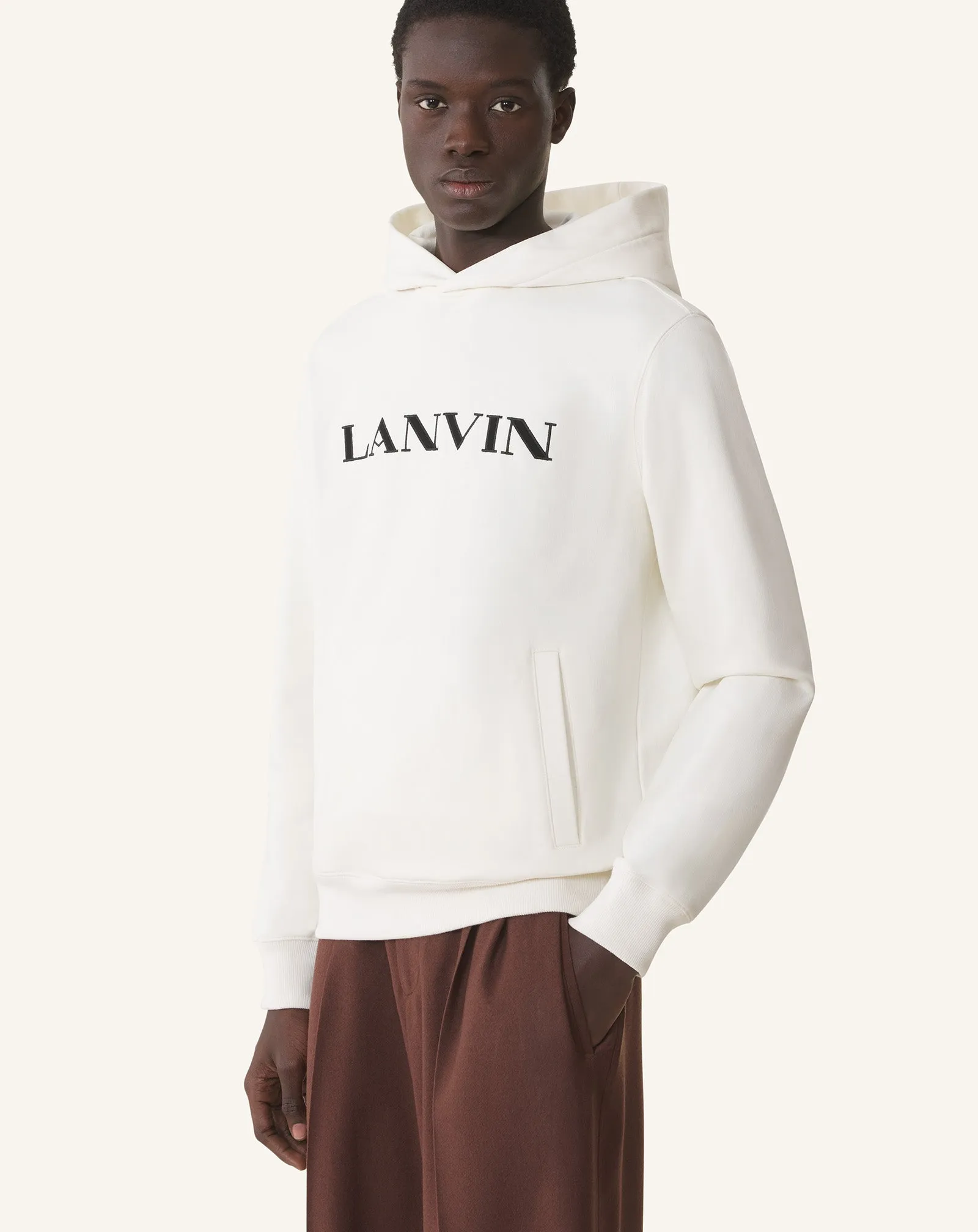 LANVIN EMBROIDERED COTTON HOODIE sold by Lanvin product image thumbnail 3