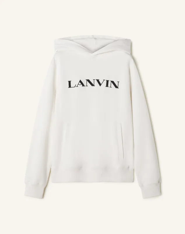 LANVIN EMBROIDERED COTTON HOODIE sold by Lanvin