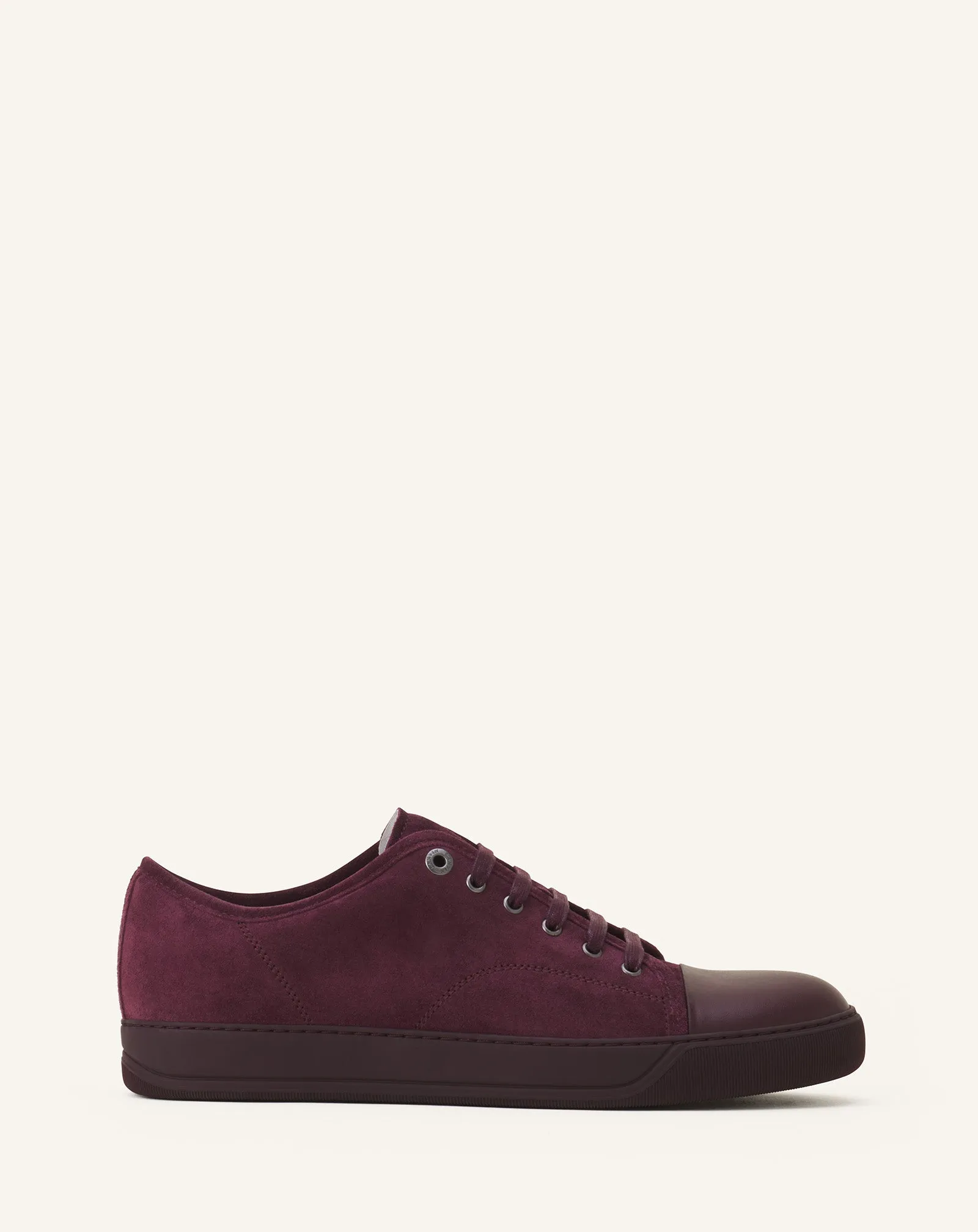DBB1 LEATHER AND SUEDE SNEAKERS sold by Lanvin