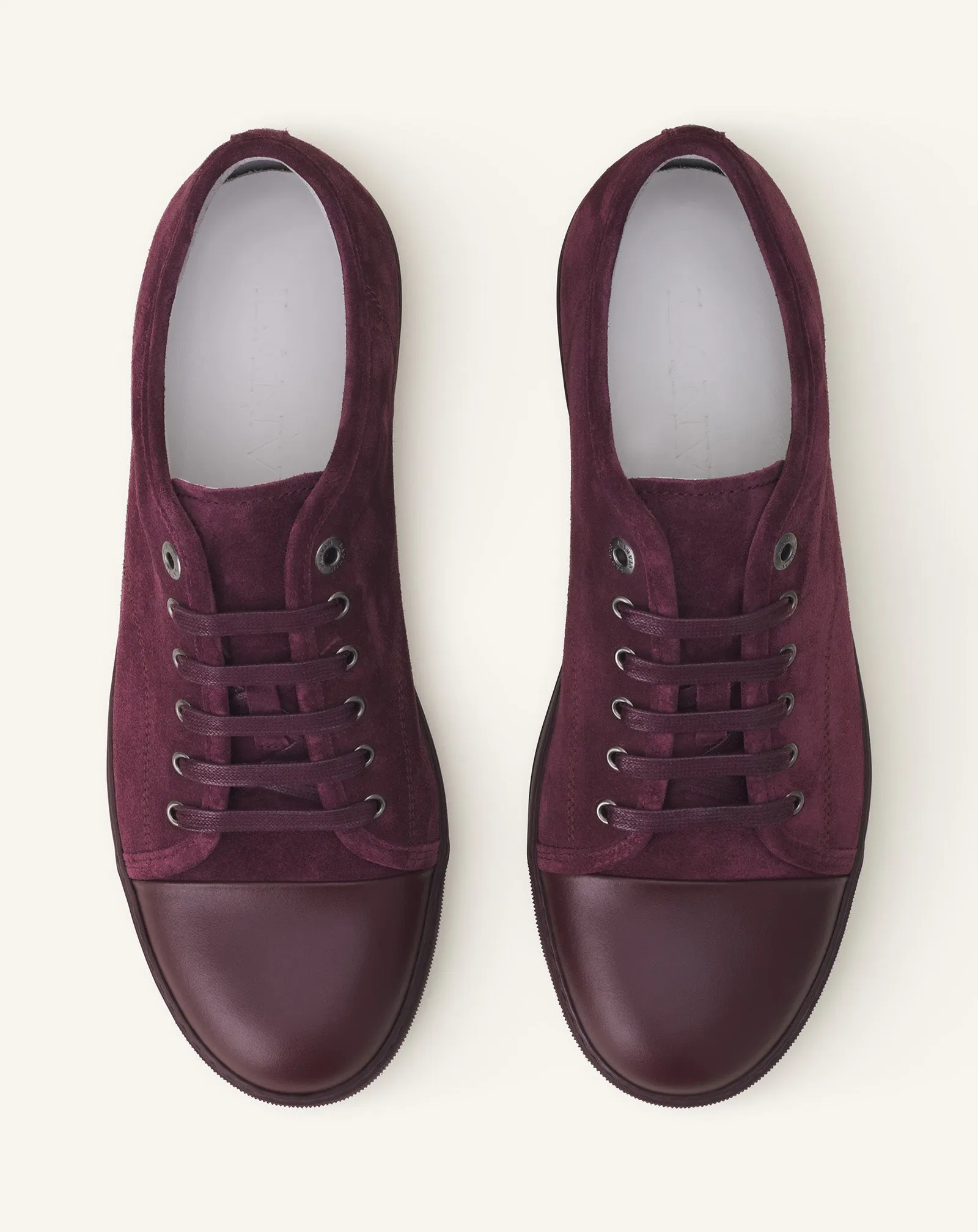 DBB1 LEATHER AND SUEDE SNEAKERS sold by Lanvin product image thumbnail 4