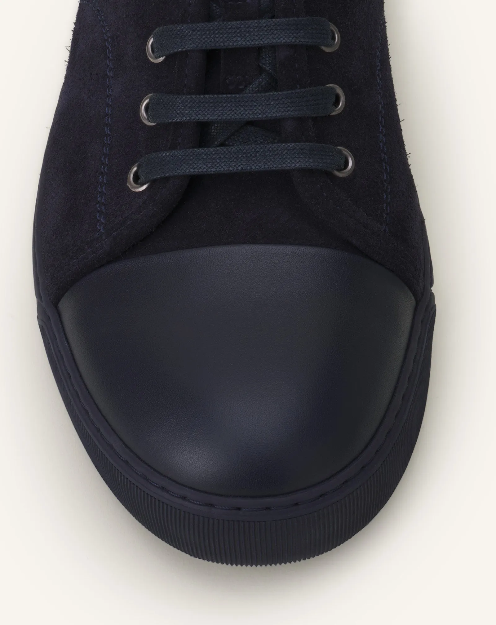 BLUE DBB1 LEATHER AND SUEDE SNEAKERS sold by Lanvin product image thumbnail 5