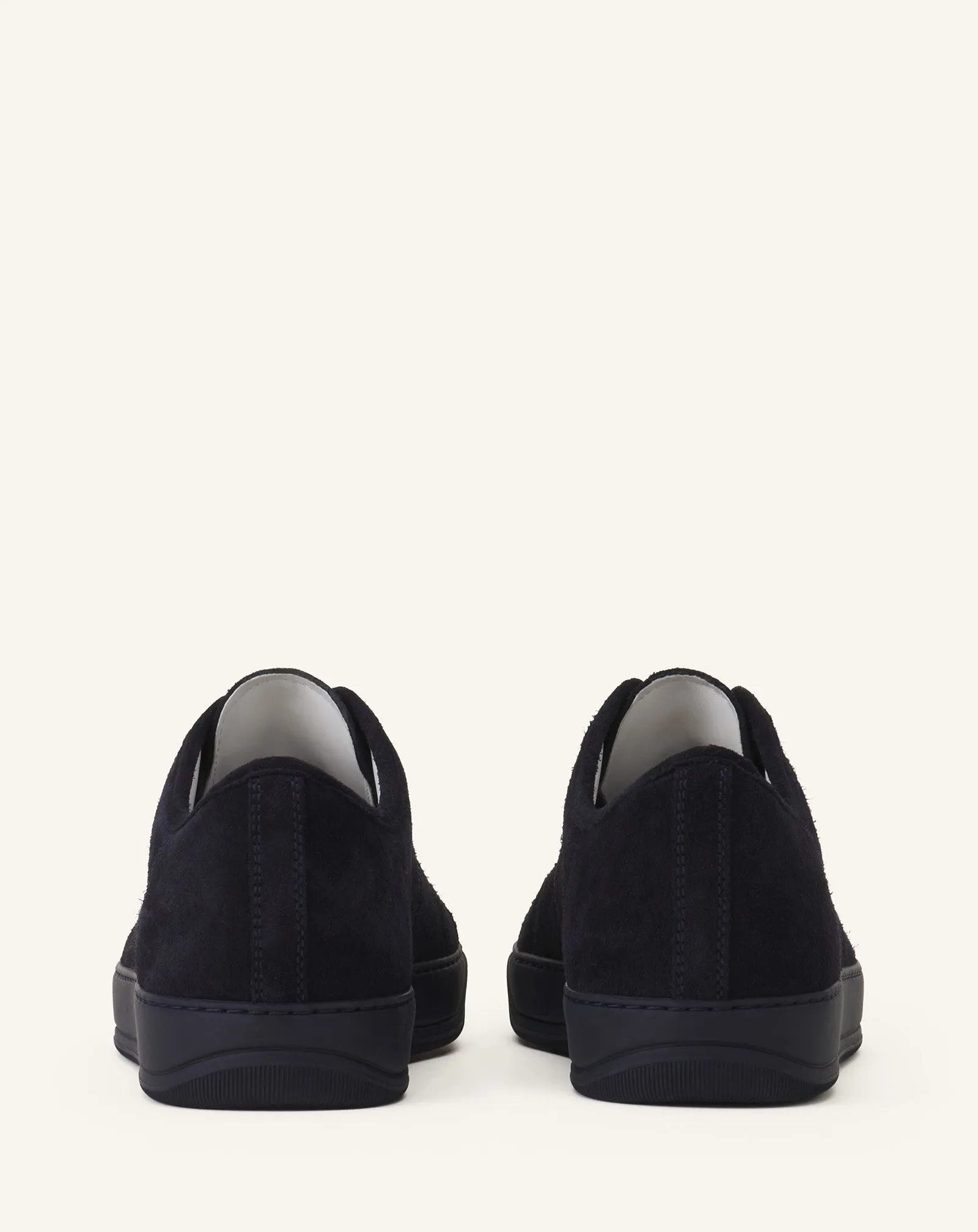 BLUE DBB1 LEATHER AND SUEDE SNEAKERS sold by Lanvin product image thumbnail 3