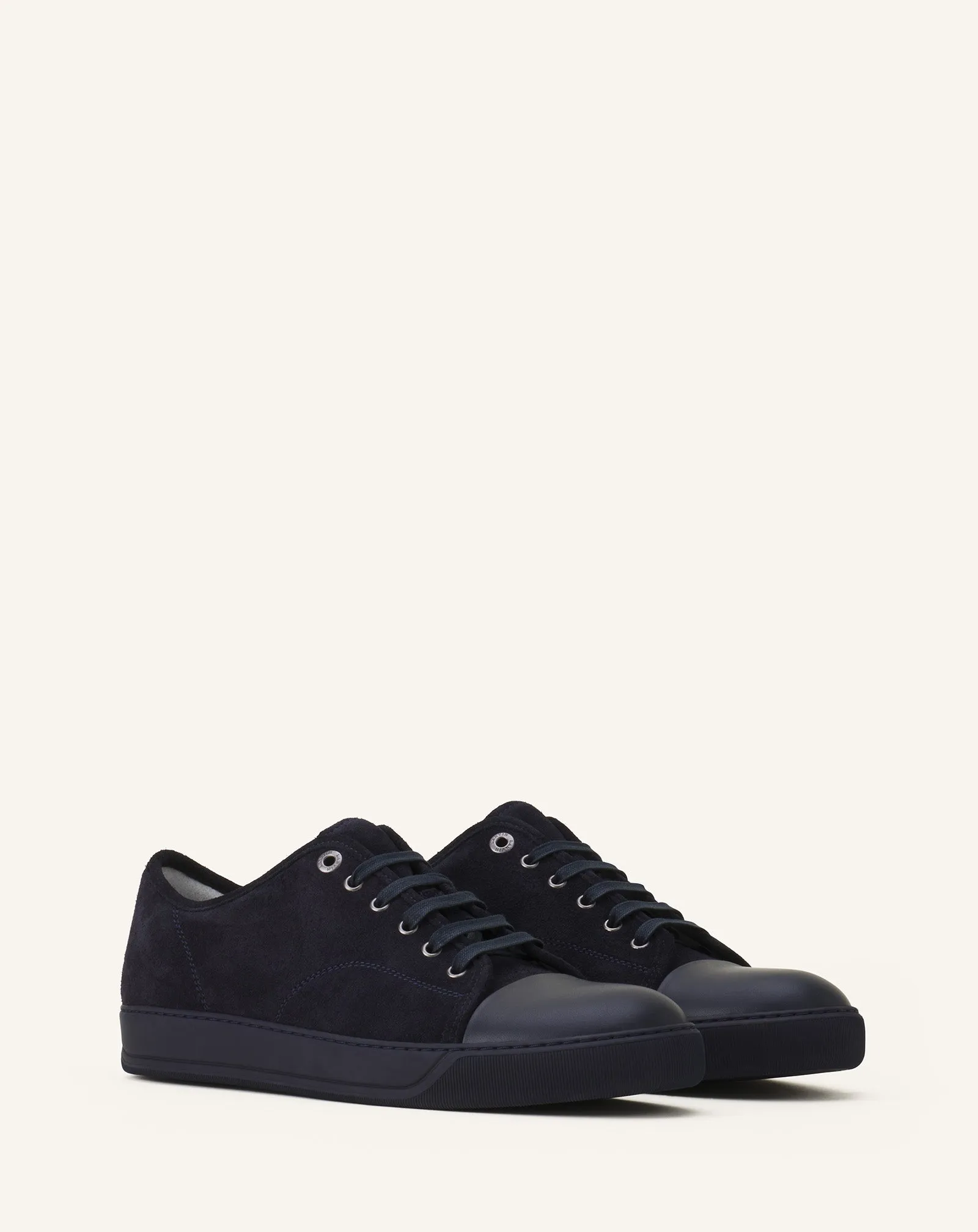BLUE DBB1 LEATHER AND SUEDE SNEAKERS sold by Lanvin product image thumbnail 2