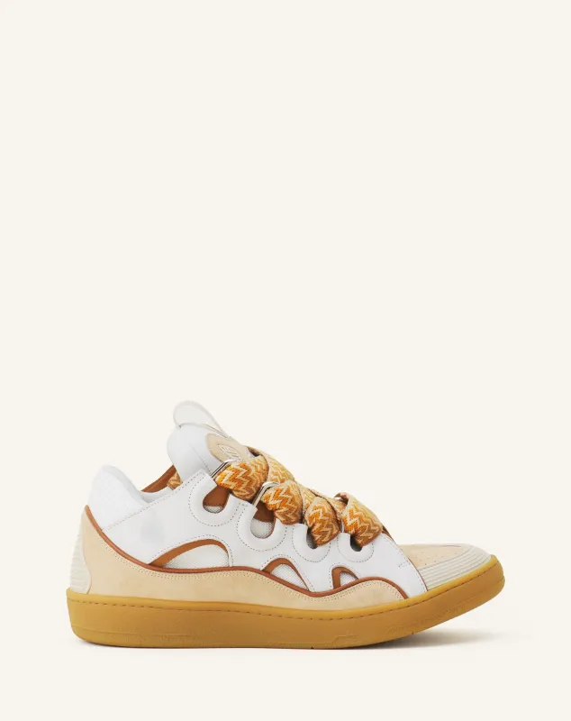 CURB LEATHER SNEAKERS sold by Lanvin