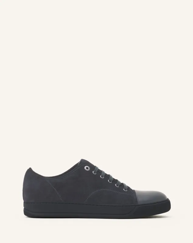 DBB1 LEATHER AND SUEDE SNEAKERS sold by Lanvin