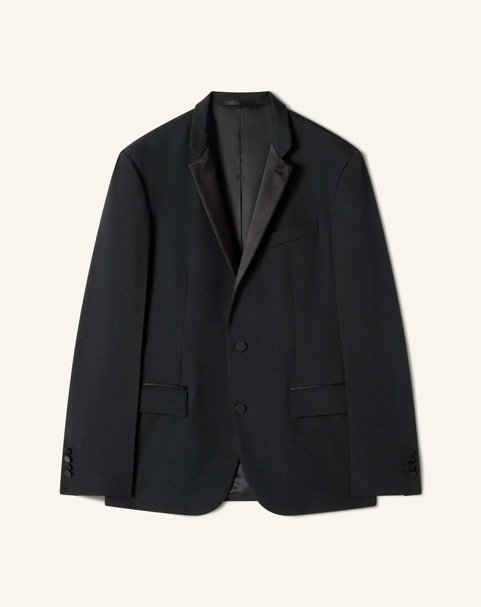 WOOL JACKET WITH STAND-UP COLLAR sold by Lanvin