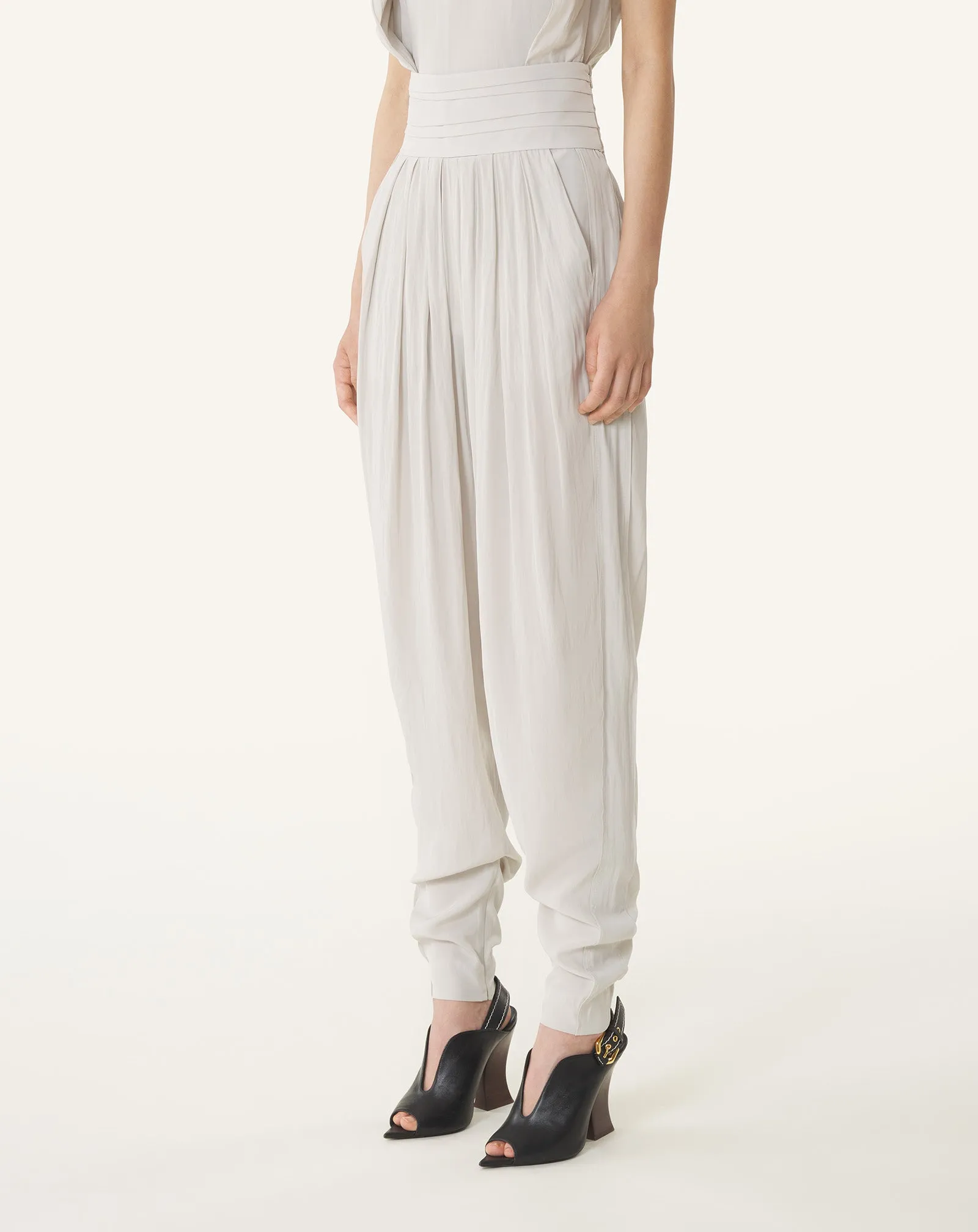 DRAPED CHARMEUSE PANTS sold by Lanvin product image thumbnail 3