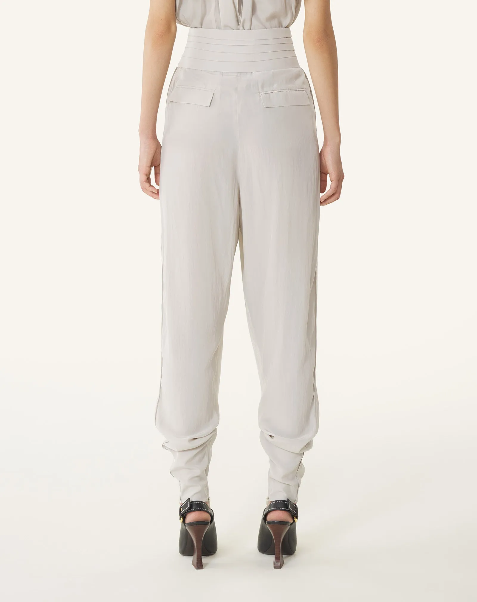 DRAPED CHARMEUSE PANTS sold by Lanvin product image thumbnail 4