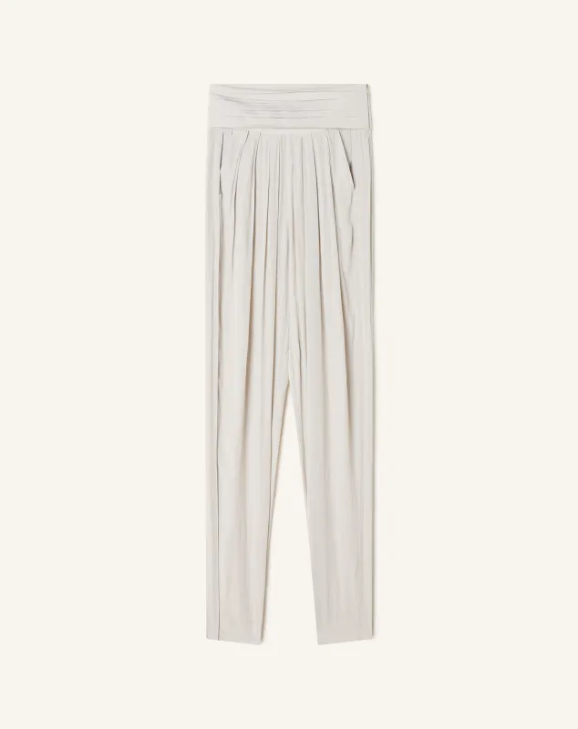 DRAPED CHARMEUSE PANTS sold by Lanvin