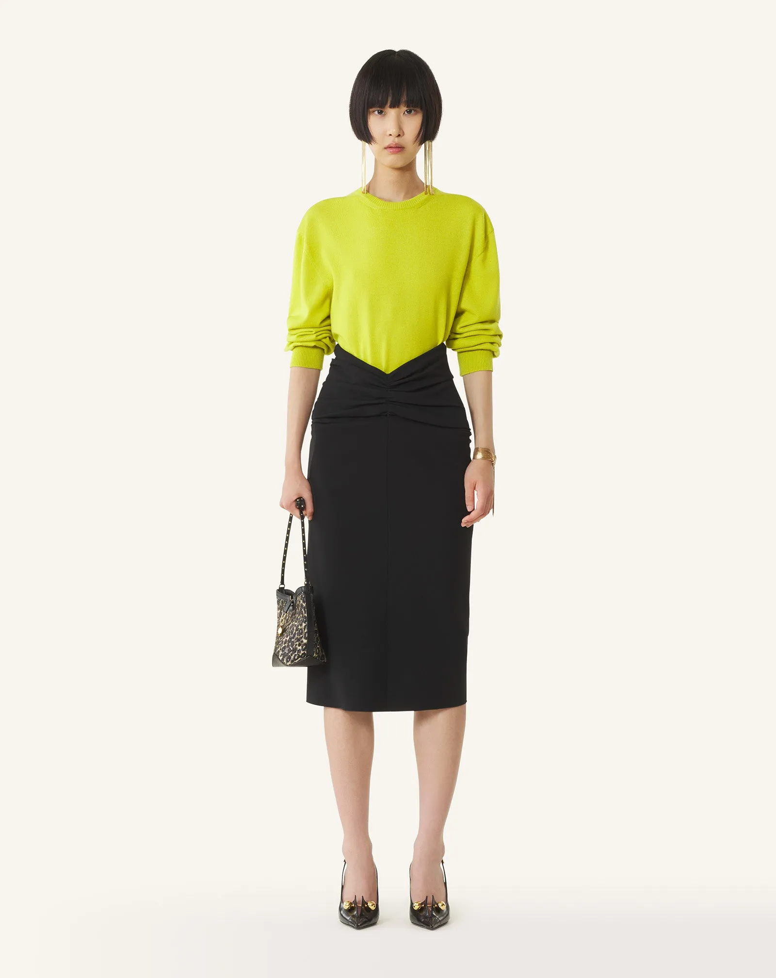 MIDI SKIRT IN JERSEY sold by Lanvin product image thumbnail 2
