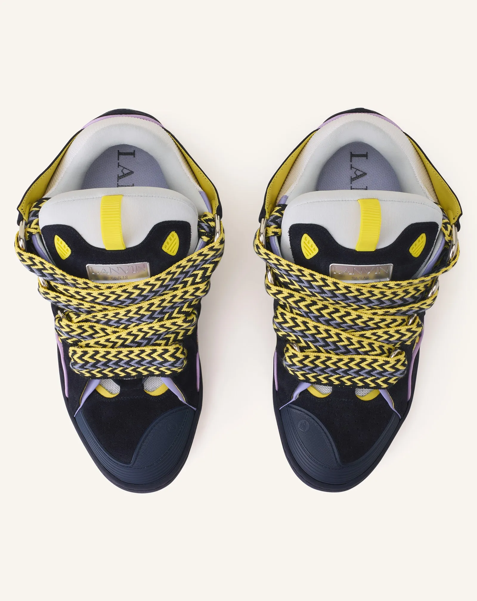 CURB SNEAKERS IN LEATHER sold by Lanvin product image thumbnail 4