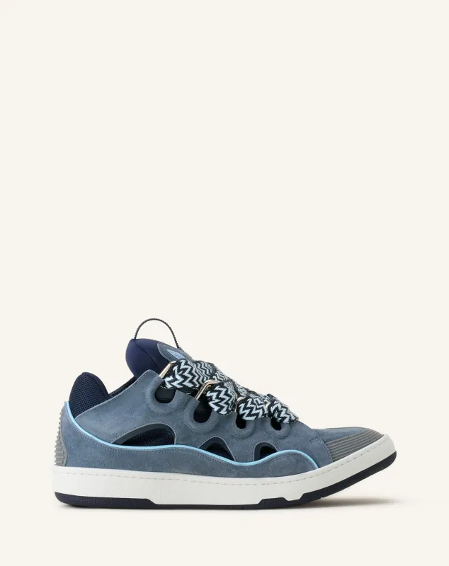 CURB SNEAKERS IN LEATHER made by Lanvin