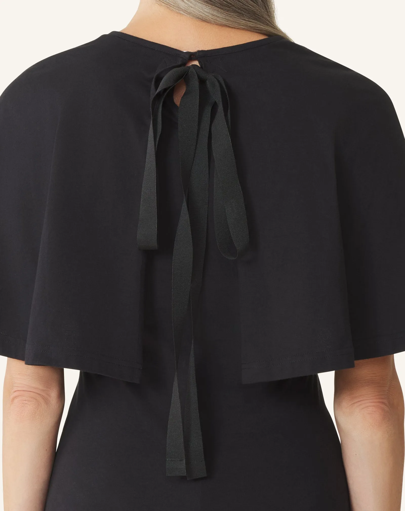 CAPE T-SHIRT IN COTTON AND SILK sold by Lanvin product image thumbnail 5