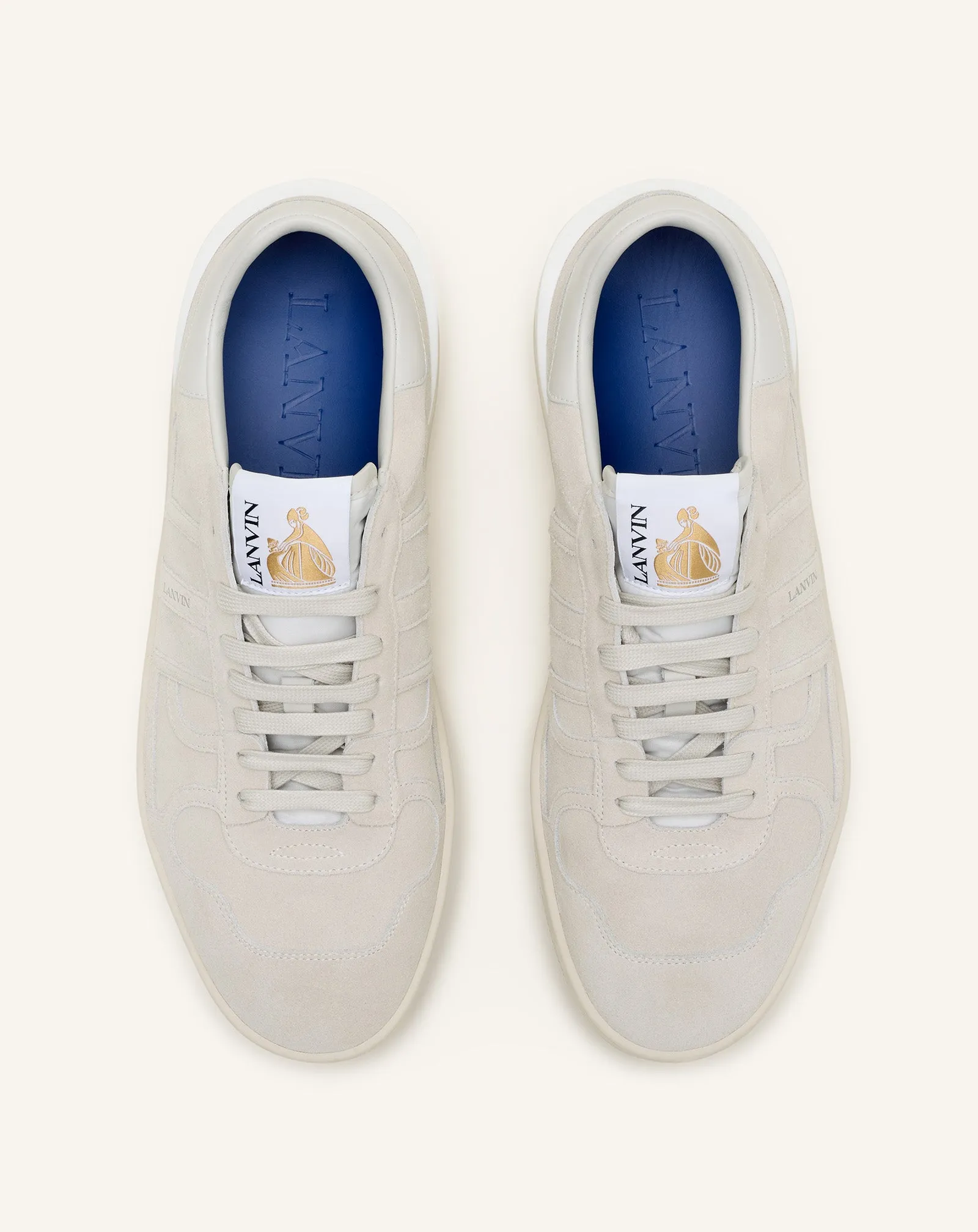 CLAY SNEAKERS IN MESH AND LEATHER sold by Lanvin product image thumbnail 4