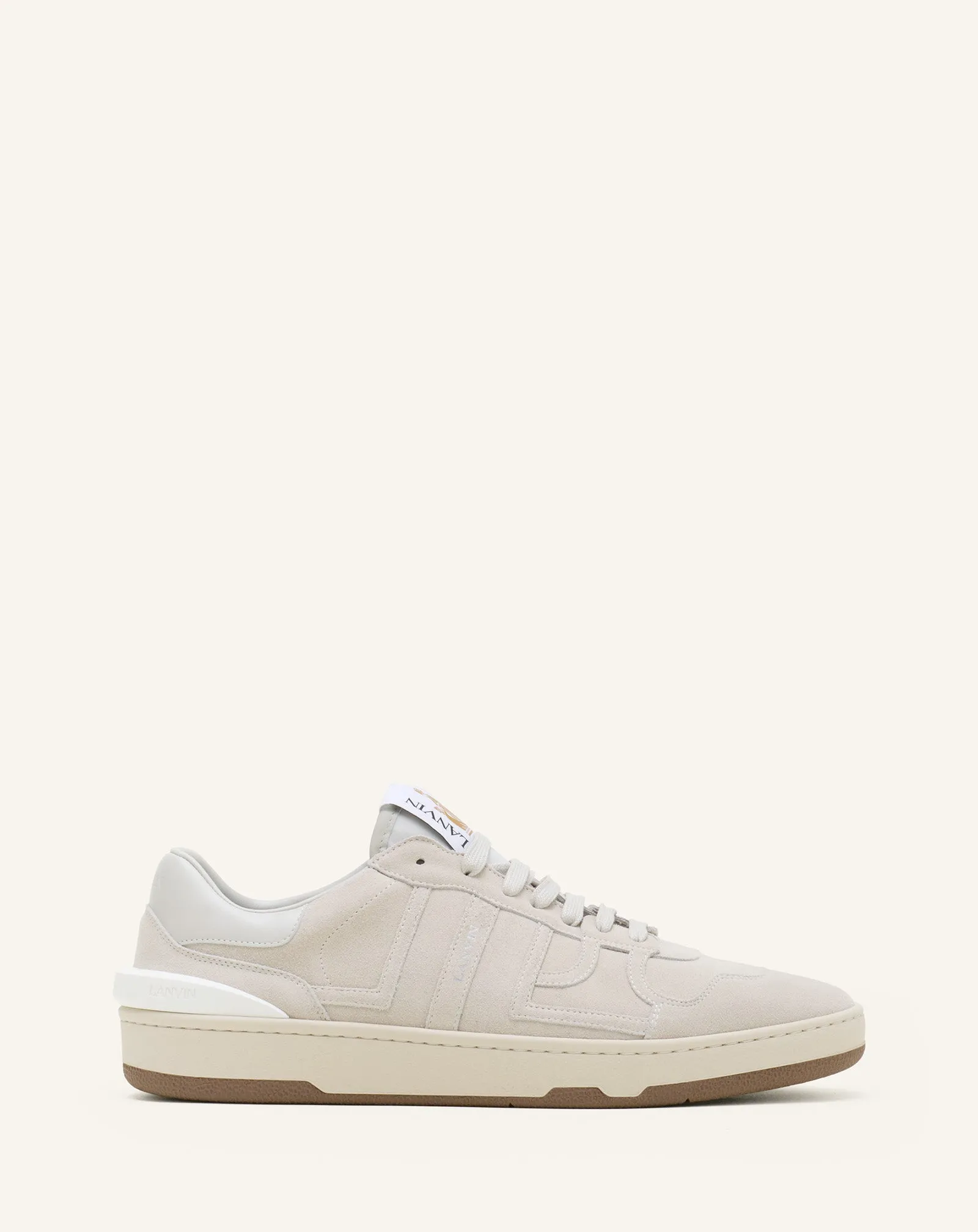 CLAY SNEAKERS IN MESH AND LEATHER sold by Lanvin