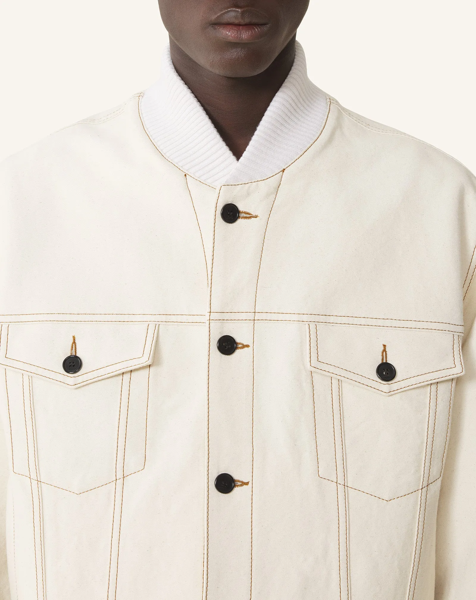 TEDDY JACKET IN DENIM sold by Lanvin product image thumbnail 5