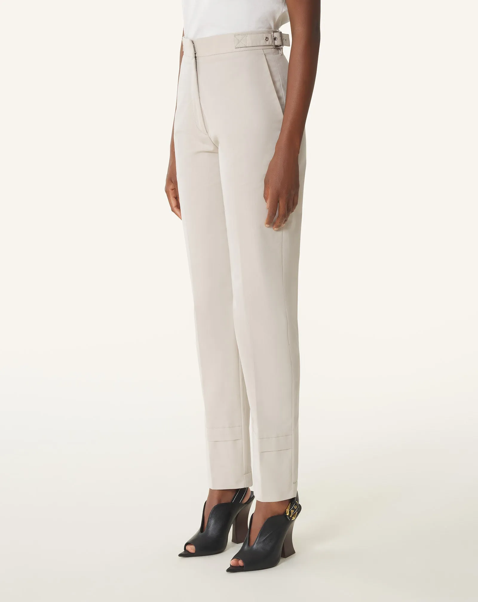 CIGARETTE PANTS IN TECHNICAL COTTON sold by Lanvin product image thumbnail 3