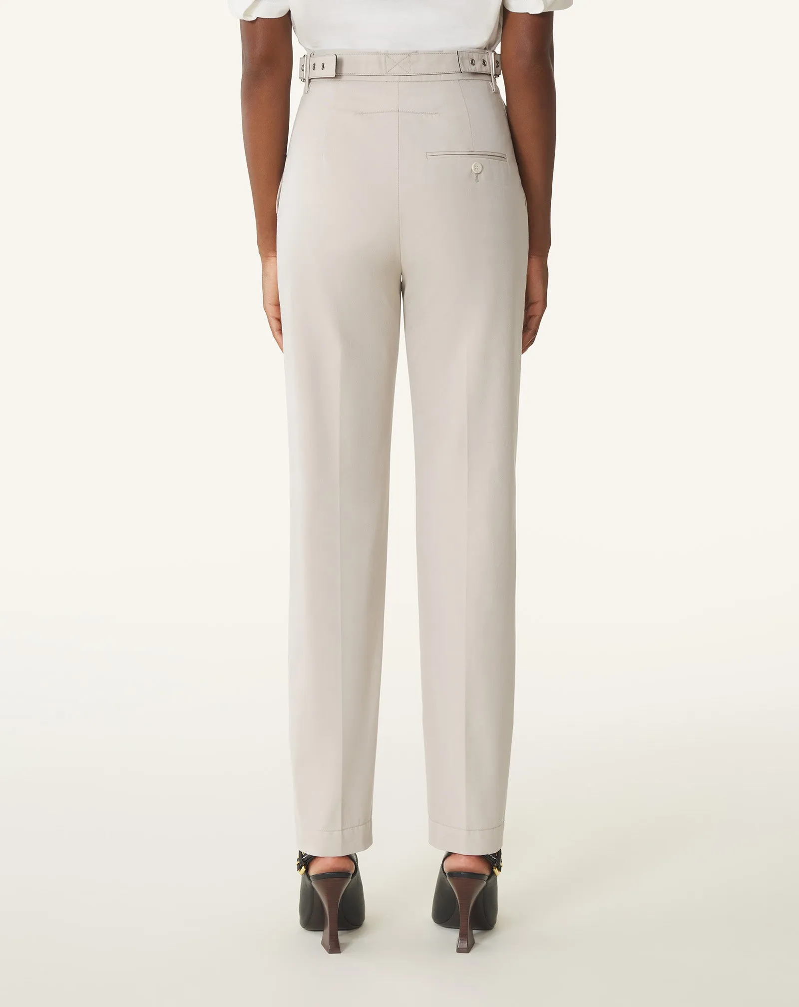 CIGARETTE PANTS IN TECHNICAL COTTON sold by Lanvin product image thumbnail 4