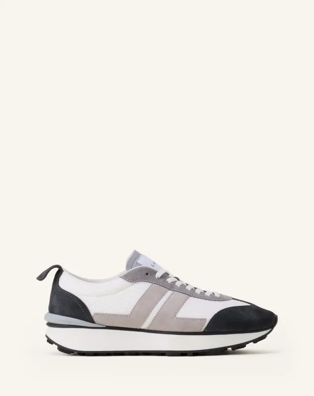 BLACK BUMPR SNEAKERS IN MESH AND BRUSHED SUEDE sold by Lanvin