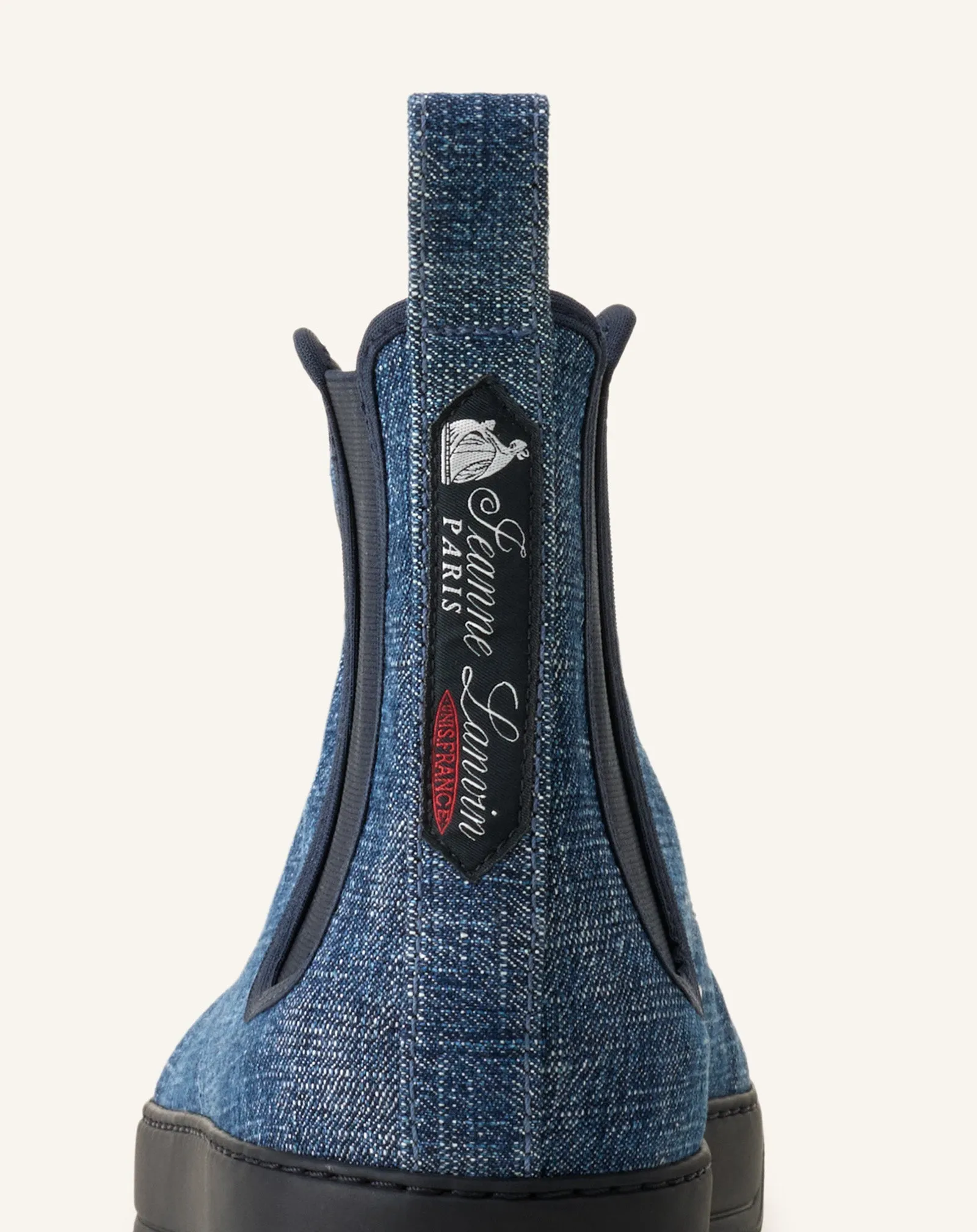 DBB1 HIGH TOP DENIM SNEAKERS sold by Lanvin product image thumbnail 5