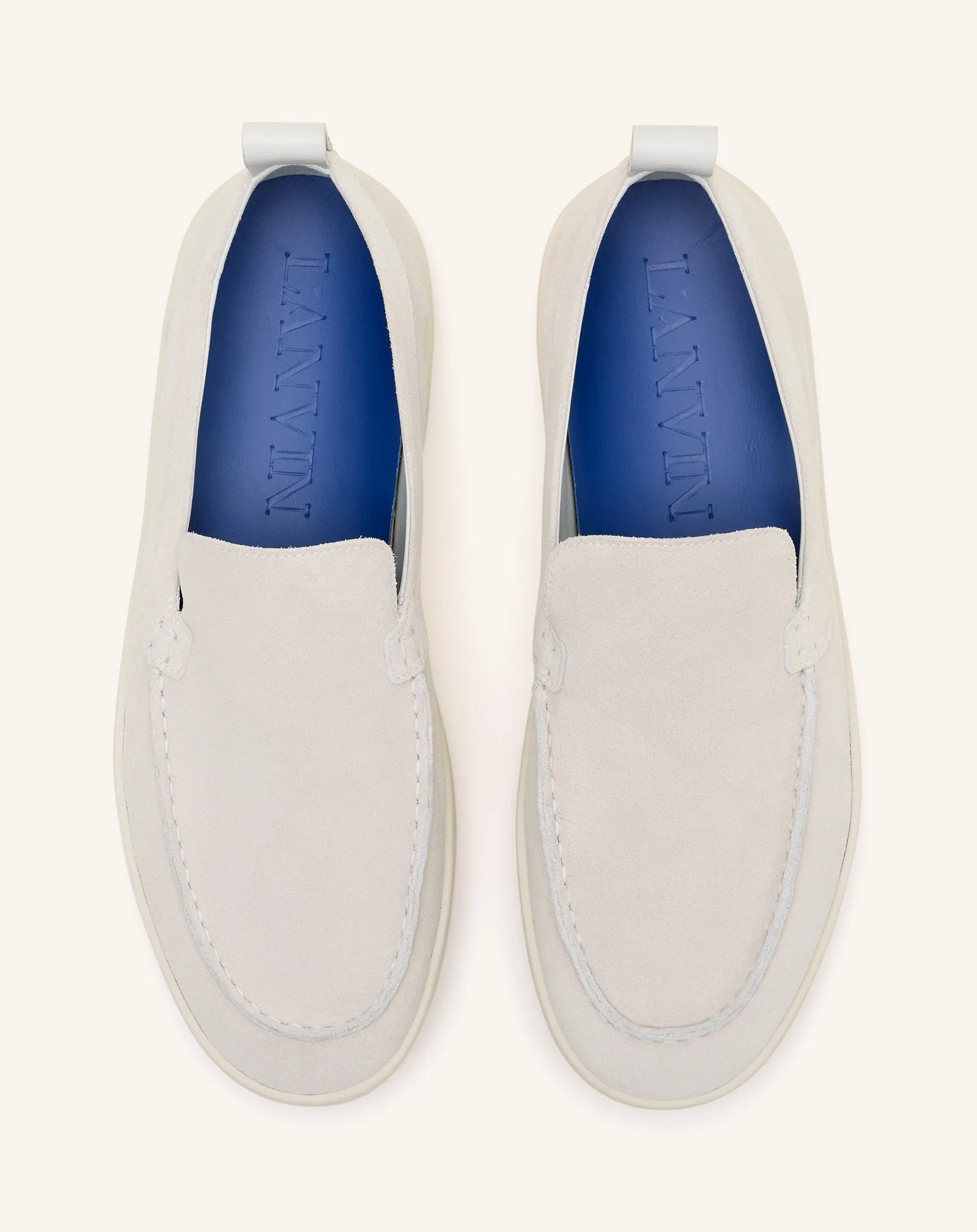 CRUISER MOCCASINS IN SUEDE sold by Lanvin product image thumbnail 4