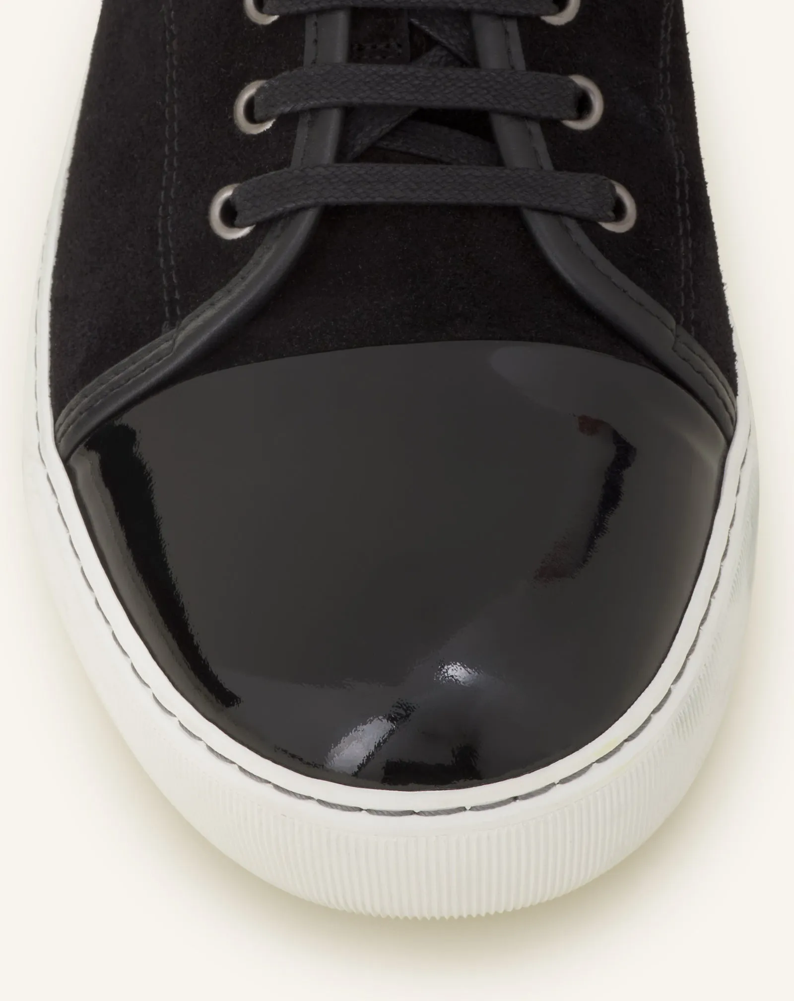 DBB1 PATENT LEATHER AND SUEDE SNEAKERS sold by Lanvin product image thumbnail 4