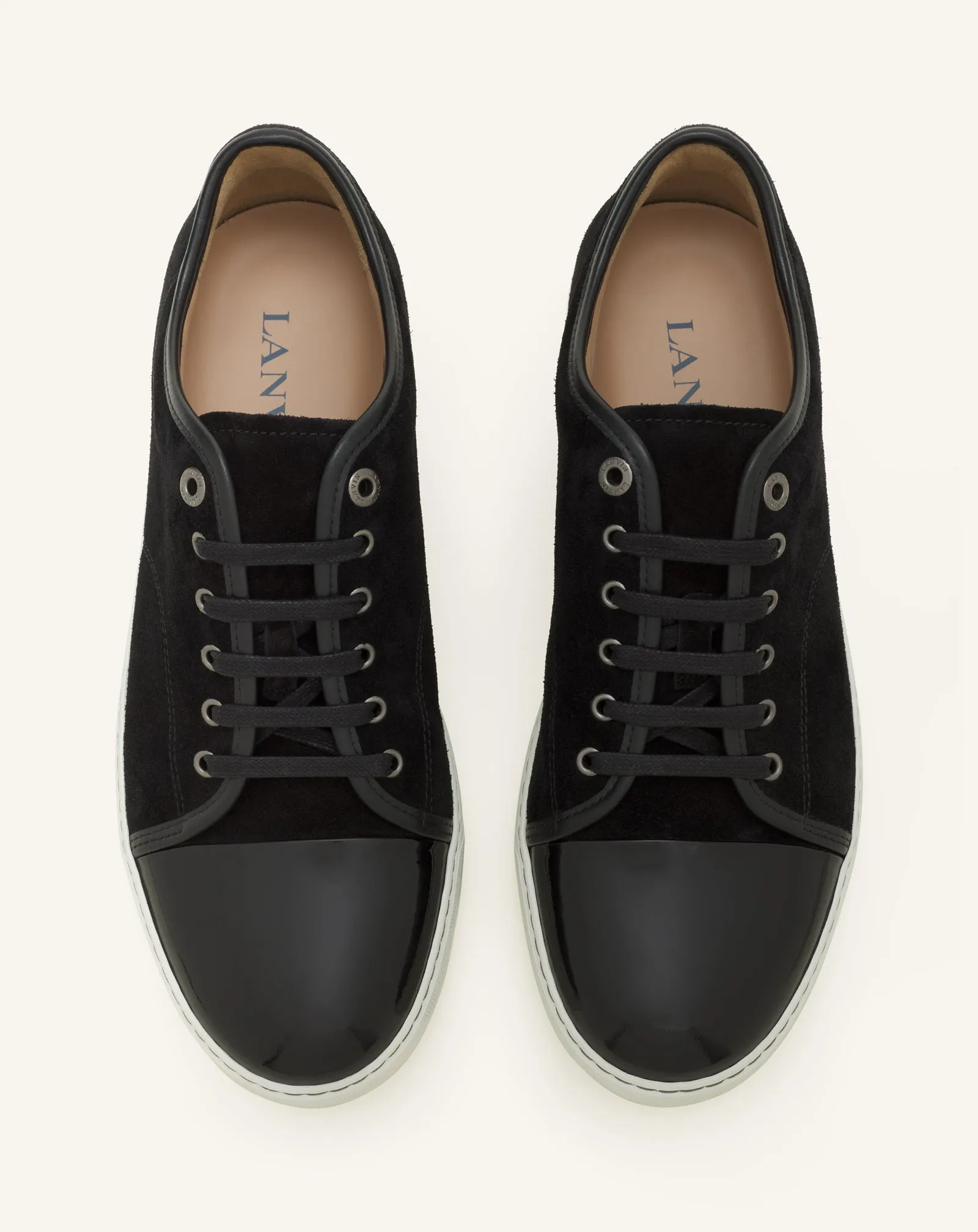 DBB1 PATENT LEATHER AND SUEDE SNEAKERS sold by Lanvin product image thumbnail 5