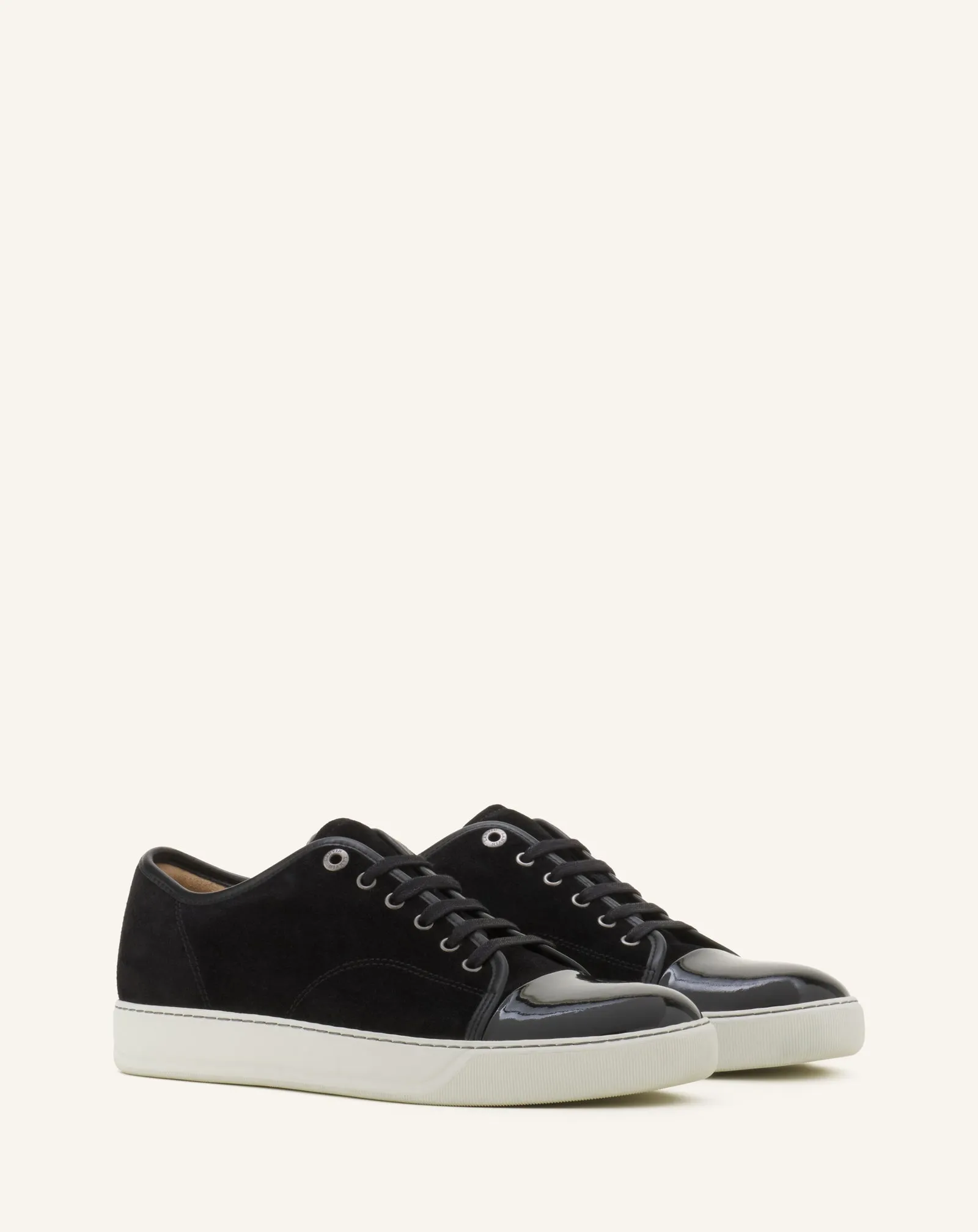 DBB1 PATENT LEATHER AND SUEDE SNEAKERS sold by Lanvin product image thumbnail 2