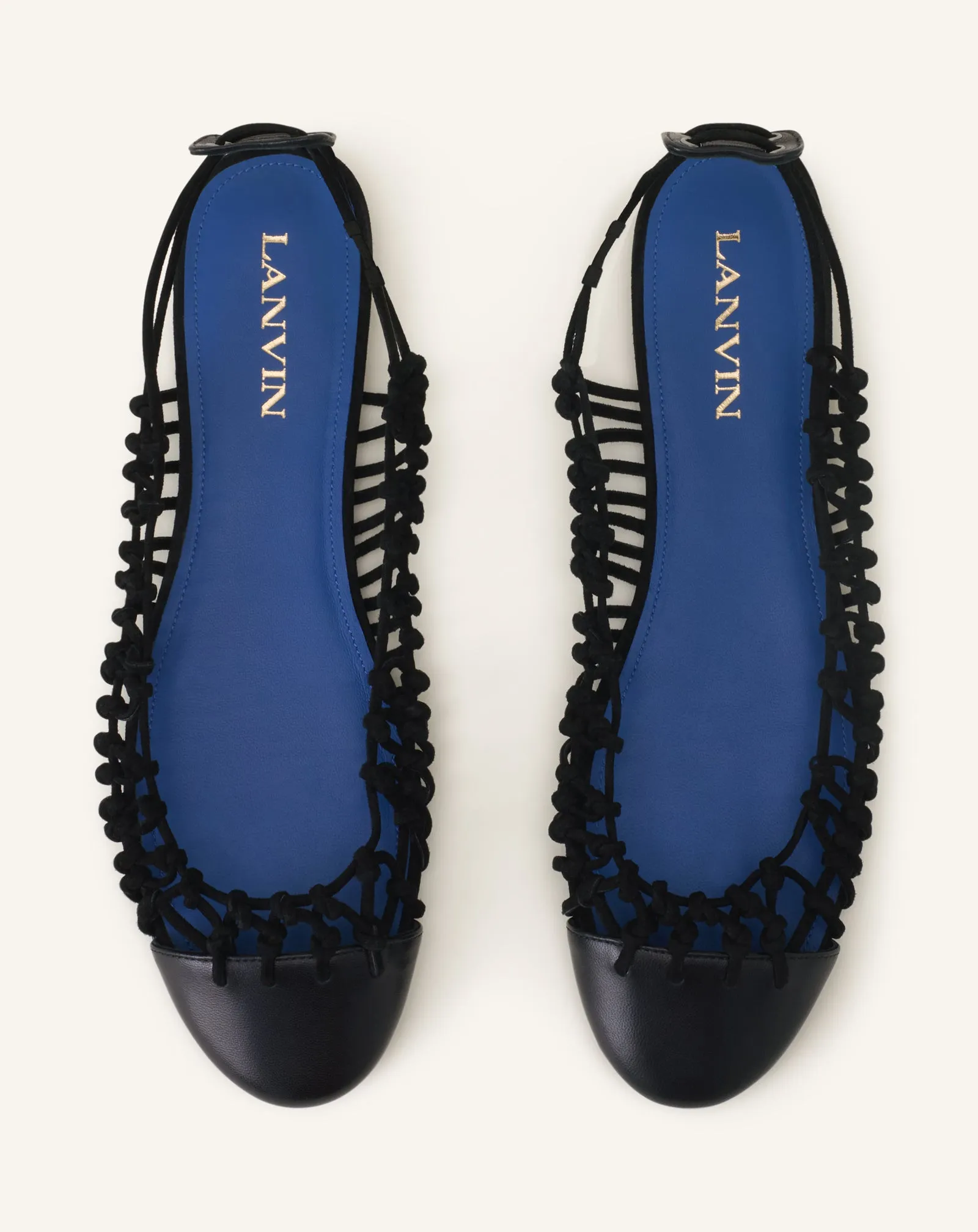 KNITLINE SLINGBACK BALLERINA IN LEATHER sold by Lanvin product image thumbnail 4