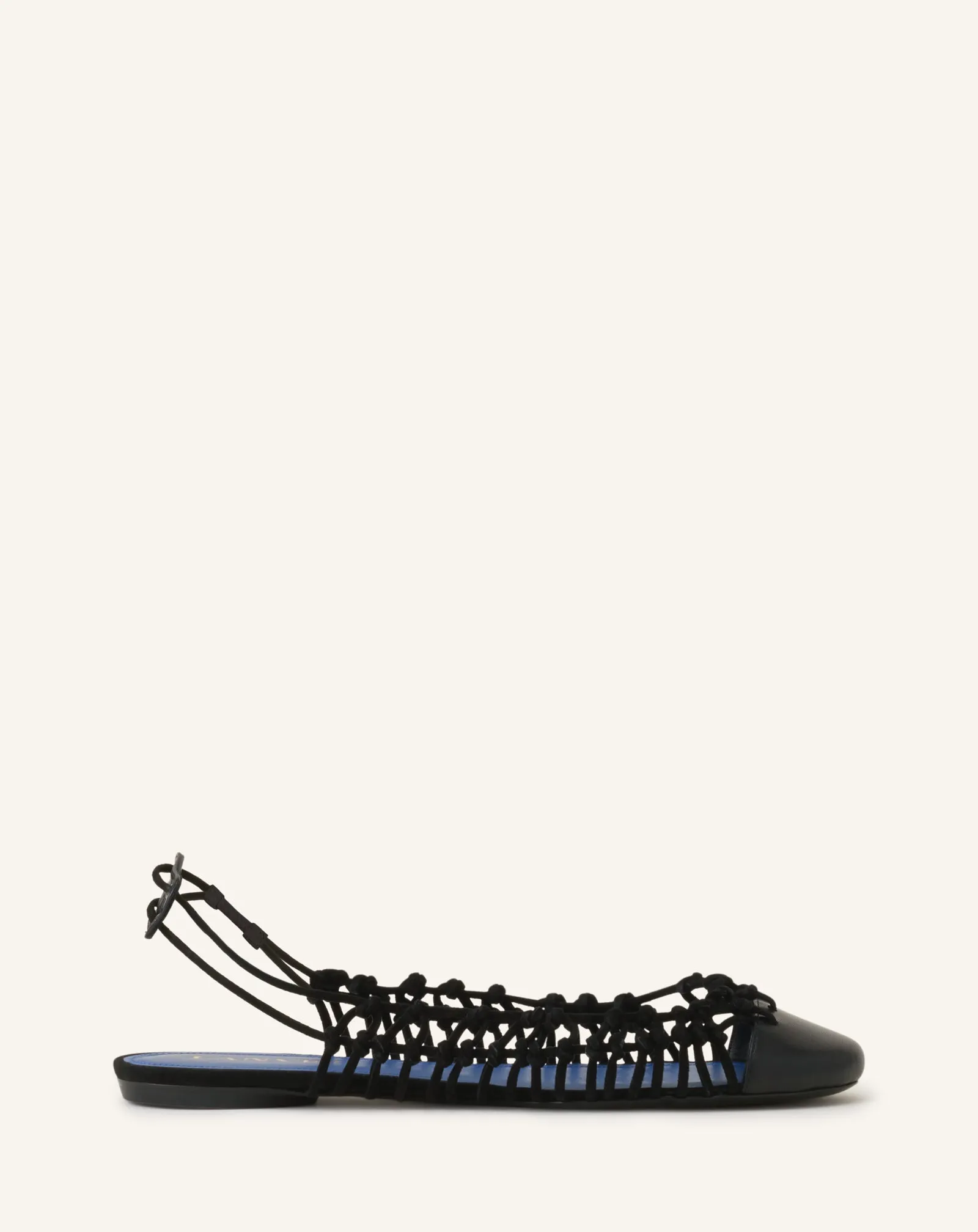 KNITLINE SLINGBACK BALLERINA IN LEATHER sold by Lanvin